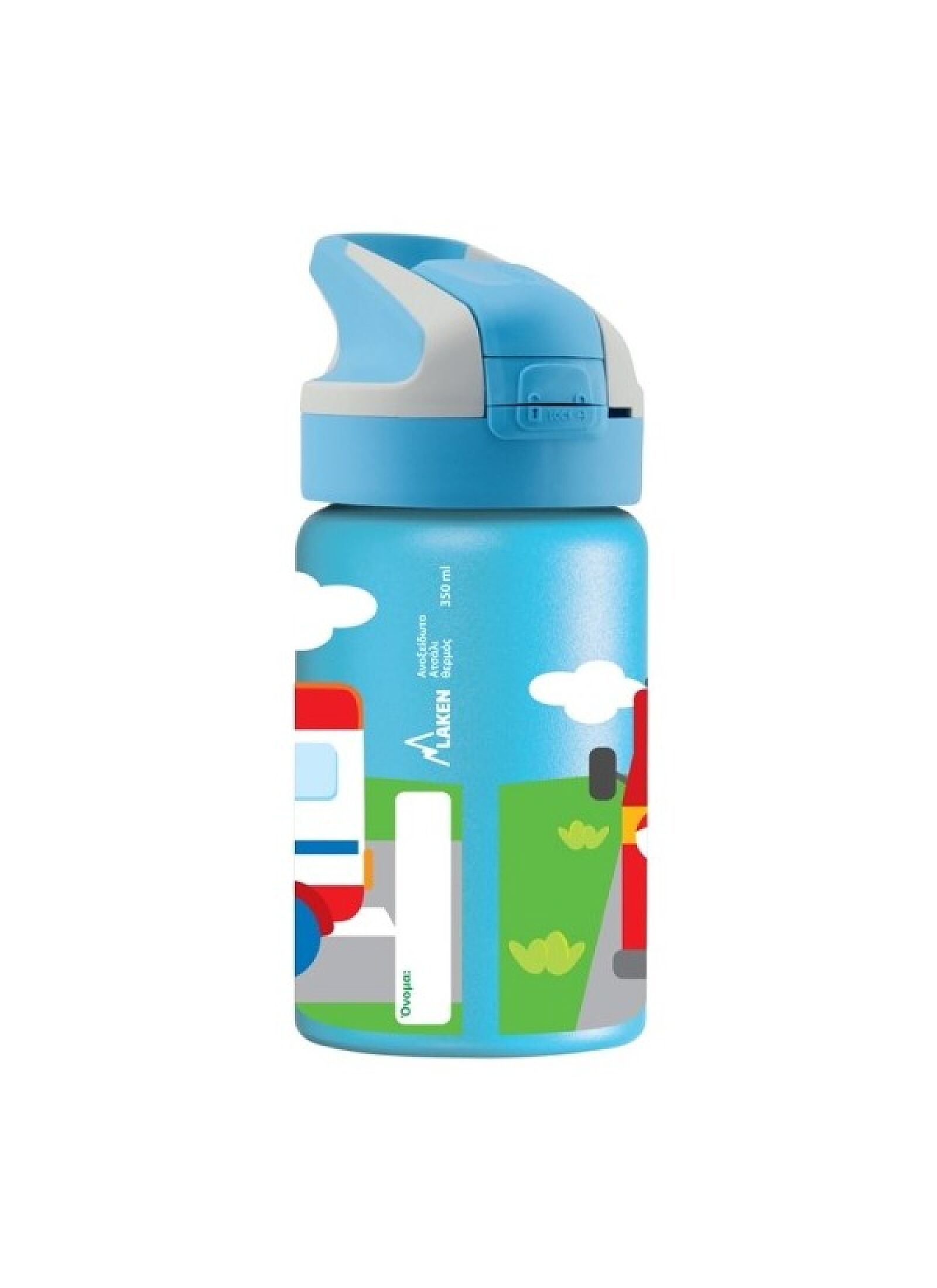 BOTTLE THERMOS CARS BLUE