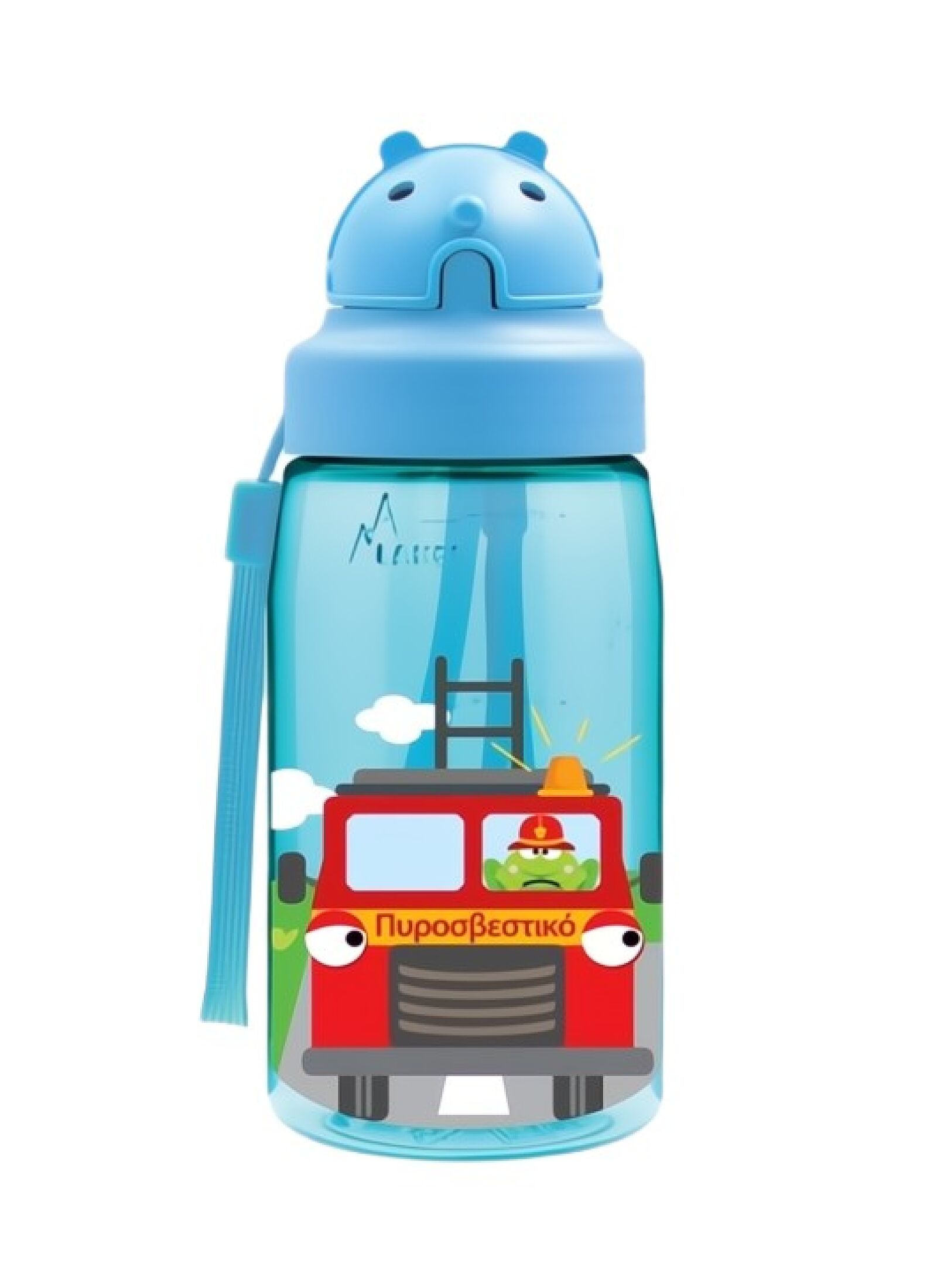 BOTTLE TRITAN OBY CARS BLUE
