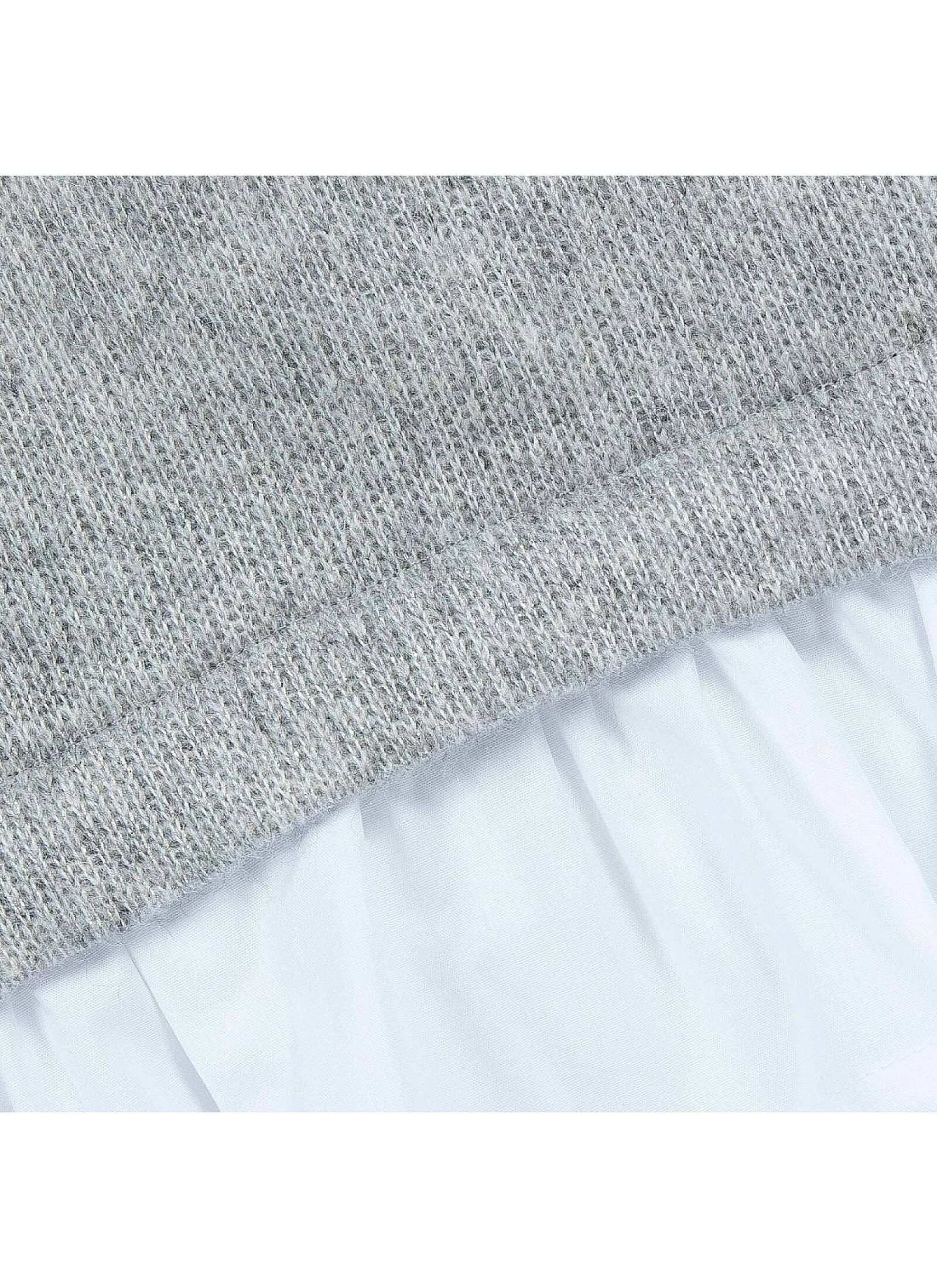 JUMPER FLOWERS GREY