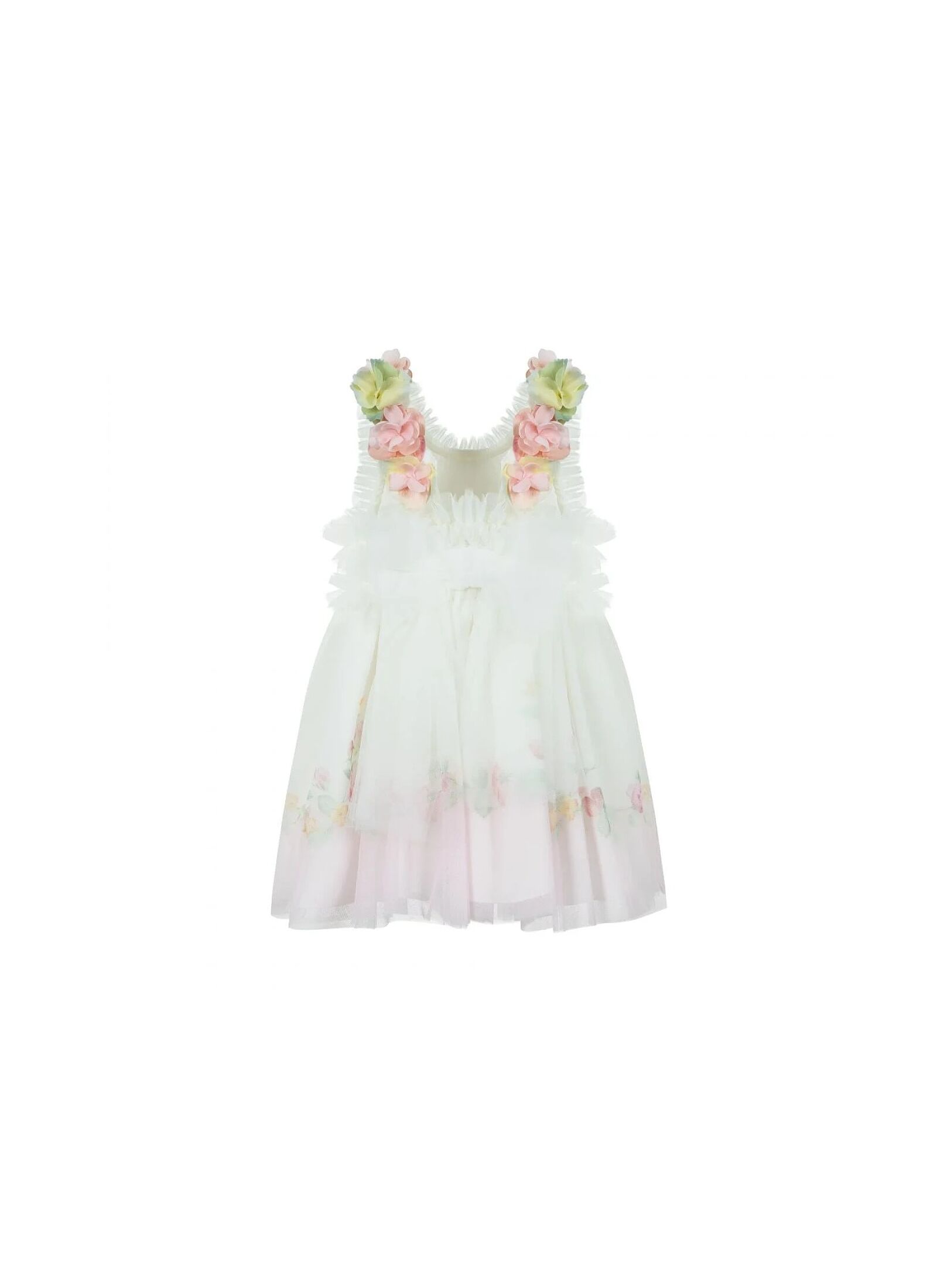 DRESS FLORAL PINK