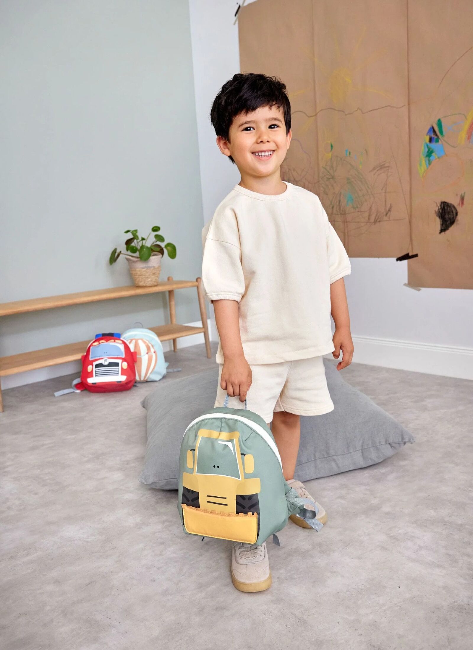 BACKPACK TINY DRIVERS EXCAVATOR