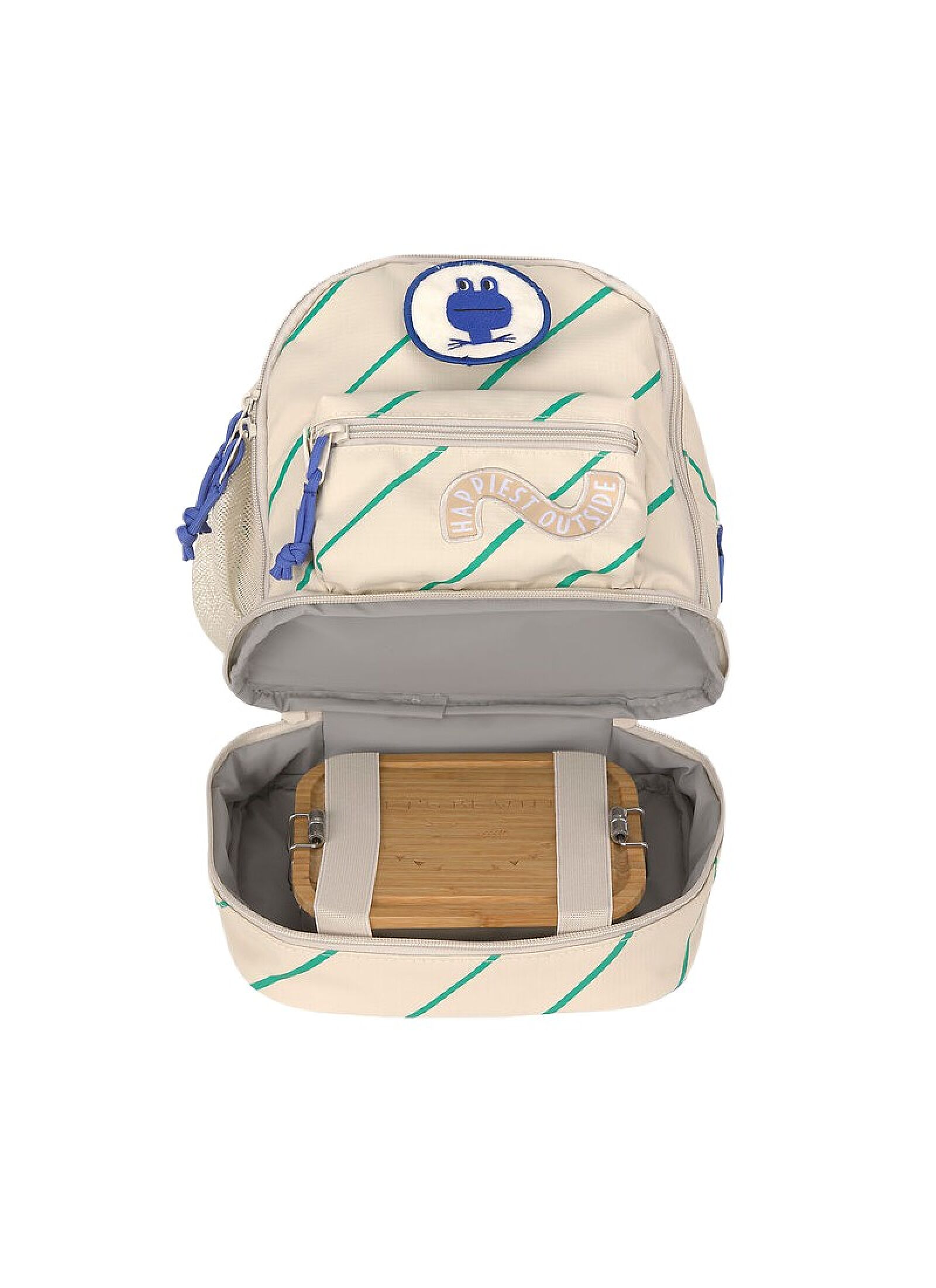 BACKPACK HAPPY TRAILS FROG