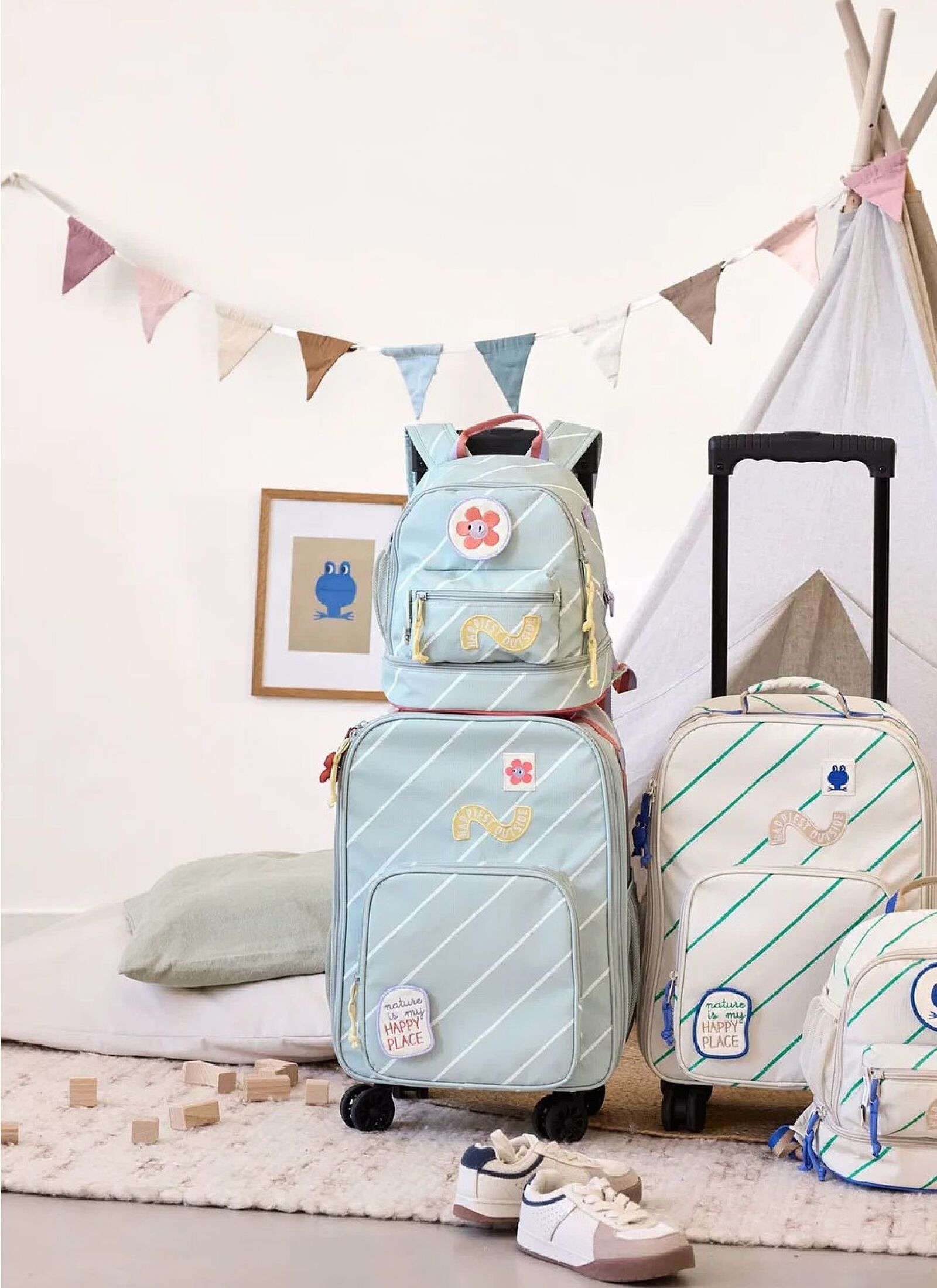 BACKPACK HAPPY TRAILS FLOWER