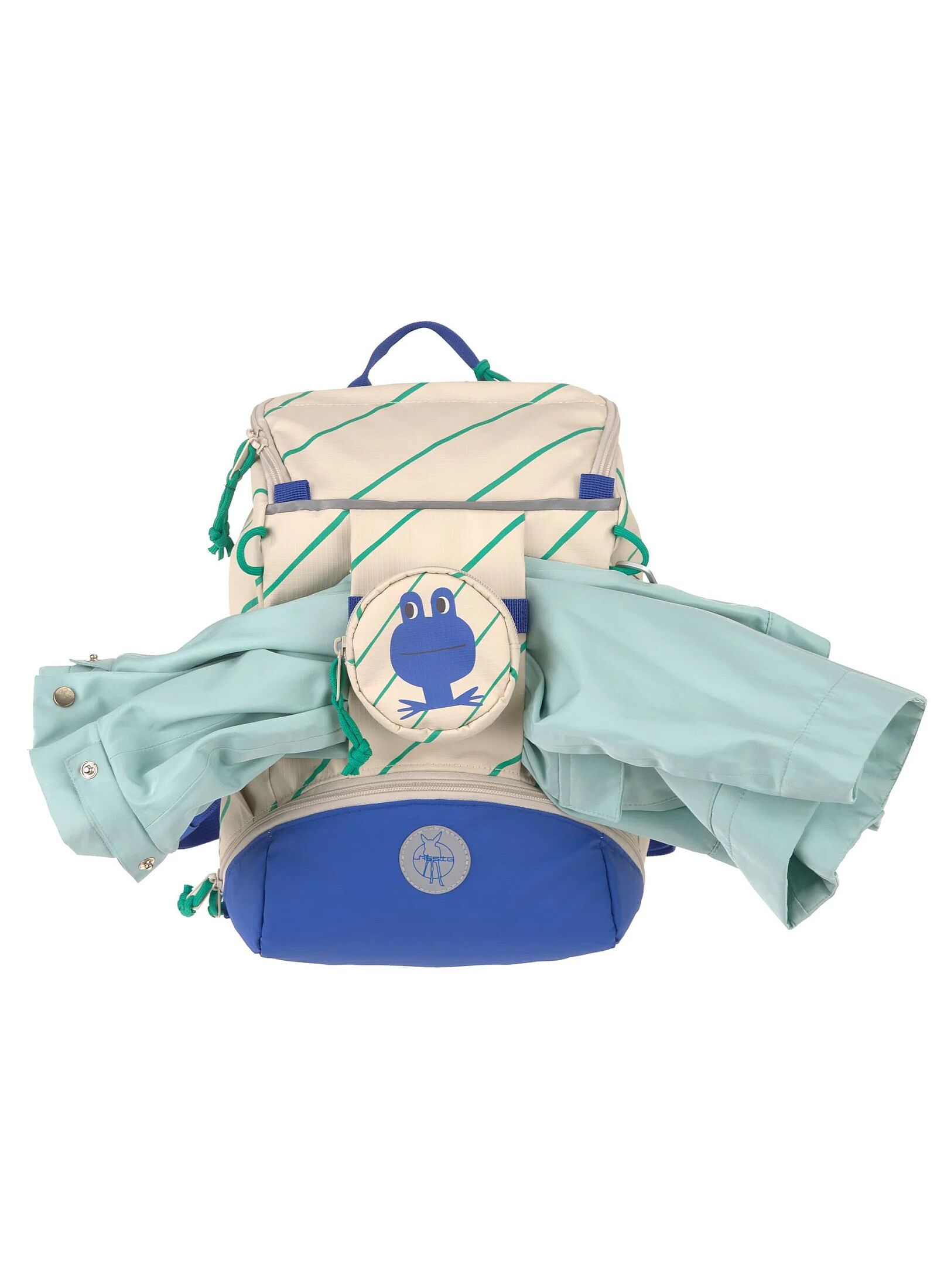 BACKPACK HAPPY TRAILS FROG