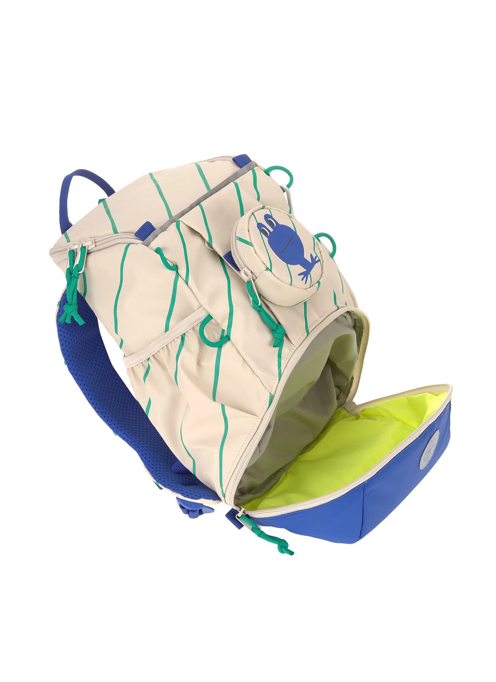 BACKPACK HAPPY TRAILS FROG