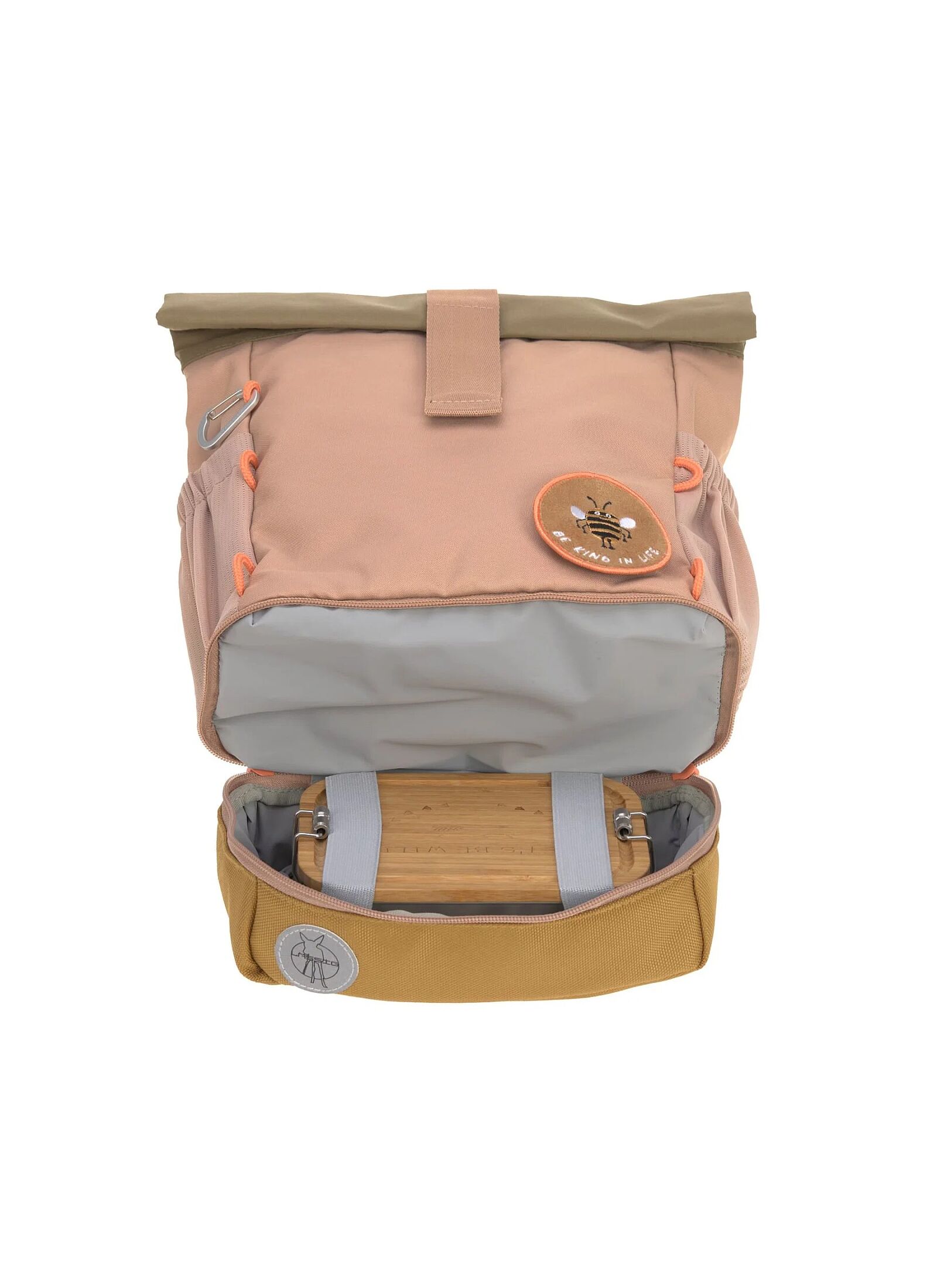 BACKPACK MINI ROLLTOP BROWN