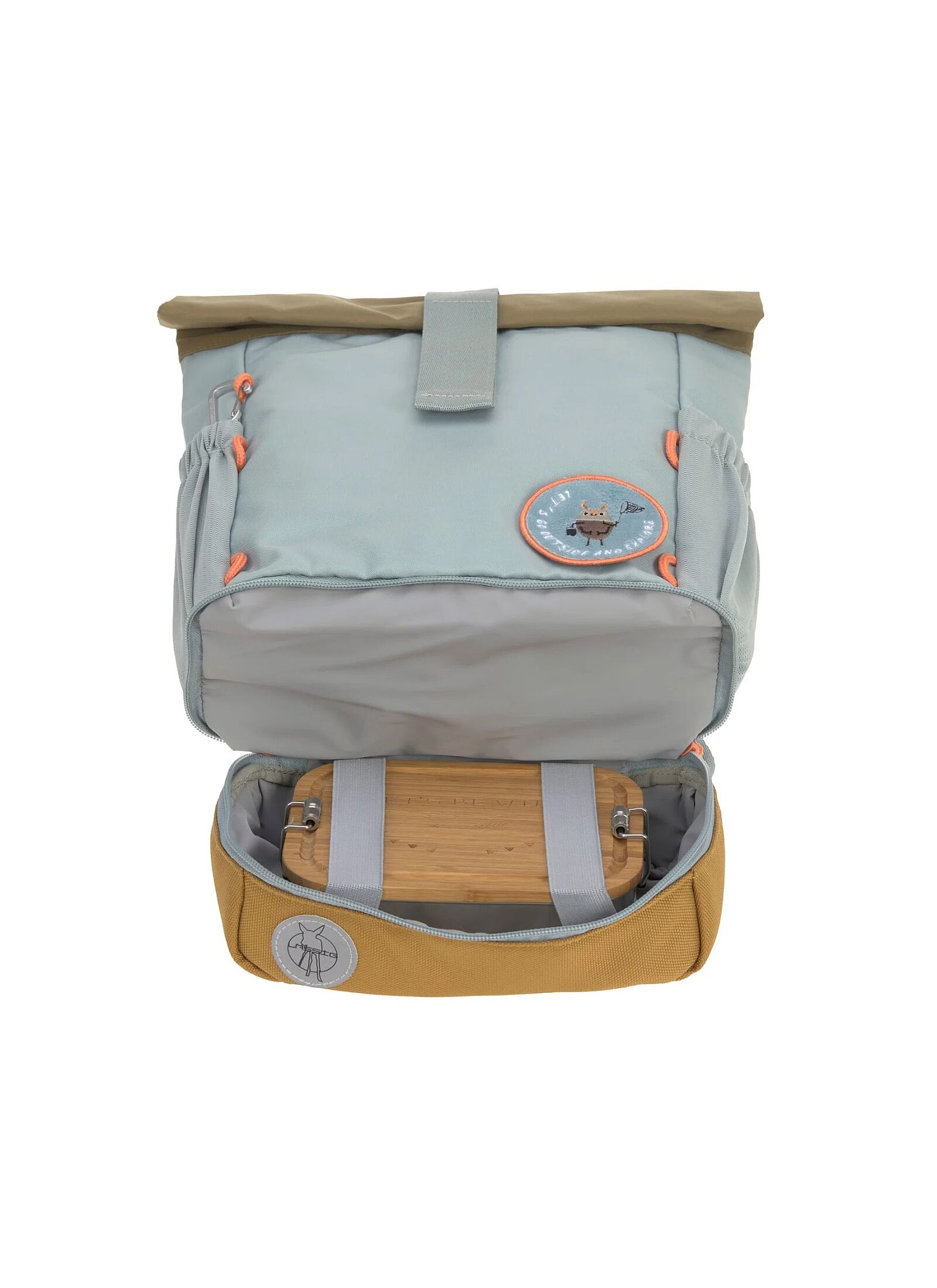 BACKPACK MINI ROLLTOP LIGHT BLUE