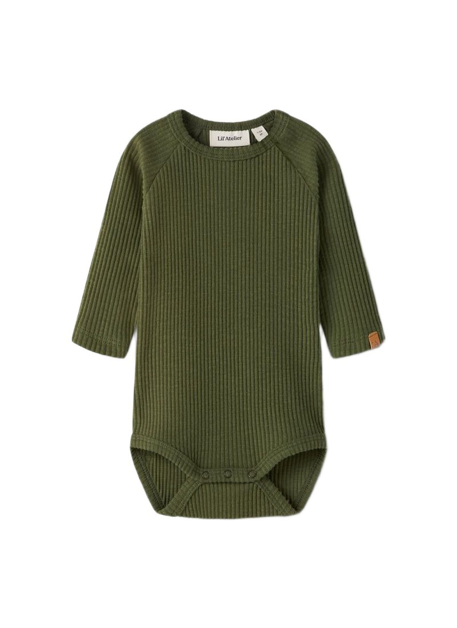 ORGANIC COTTON LONGSLEEVE BODY CYPRESS