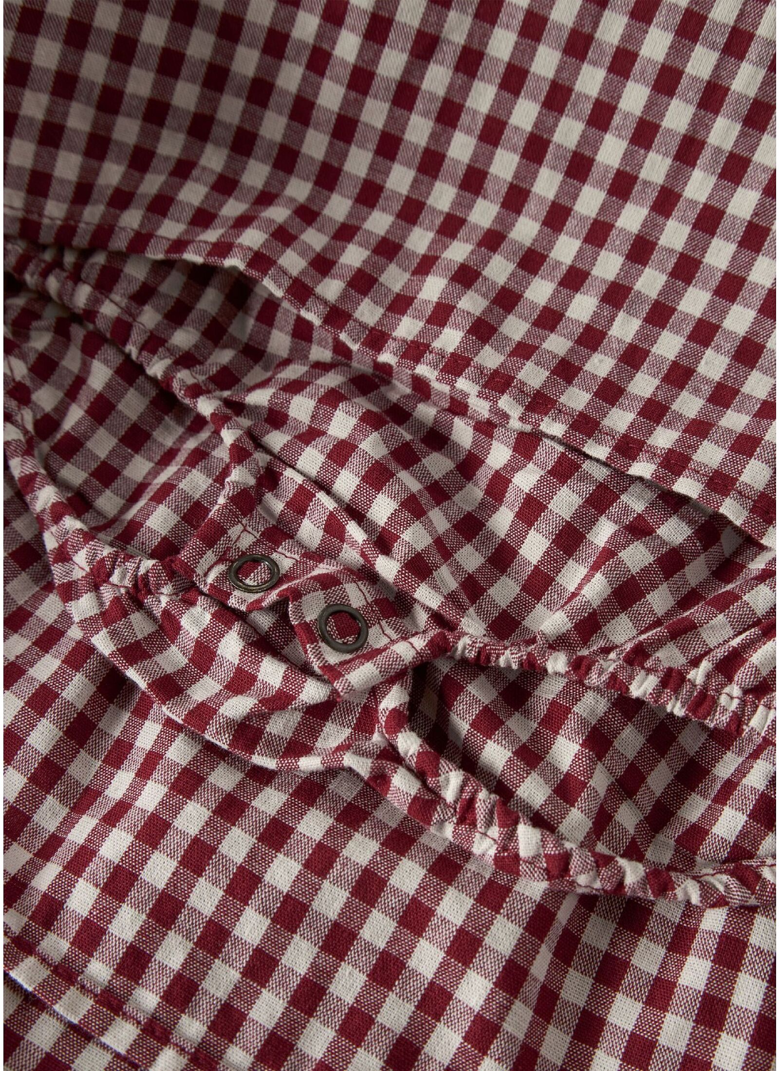 ORGANIC COTTON DRESS BIKING RED
