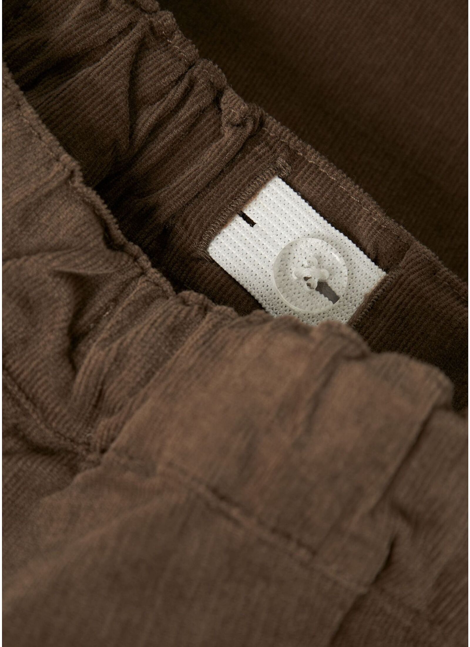 CORDUROY TROUSERS TEAK