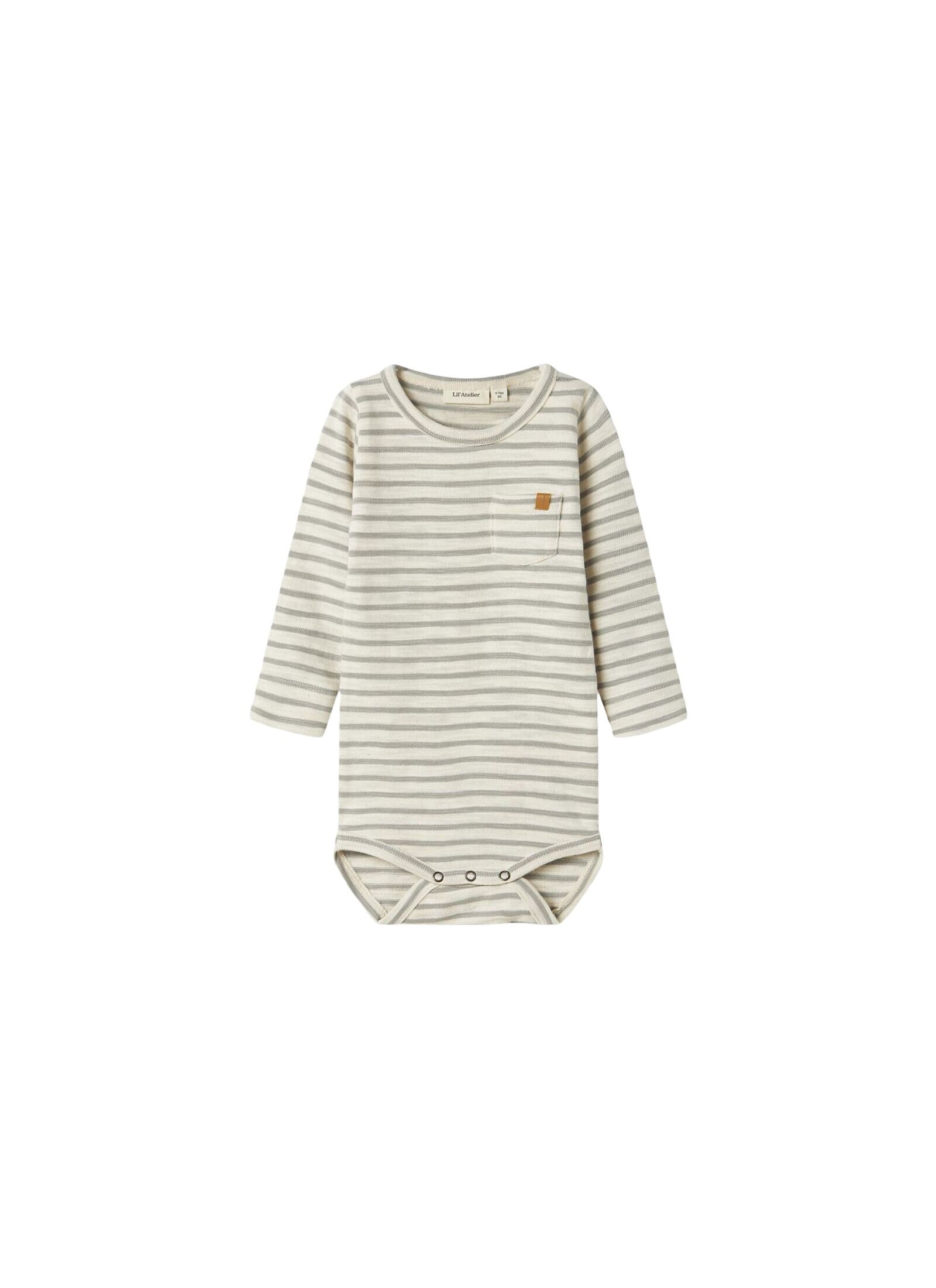 LONGSLEEVE BODY FROM ORGANIC COTTON TURTLEDOVE