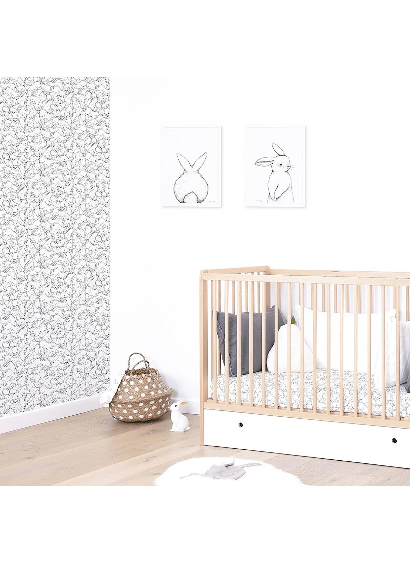 PRINT WITH FRAME LAPIN