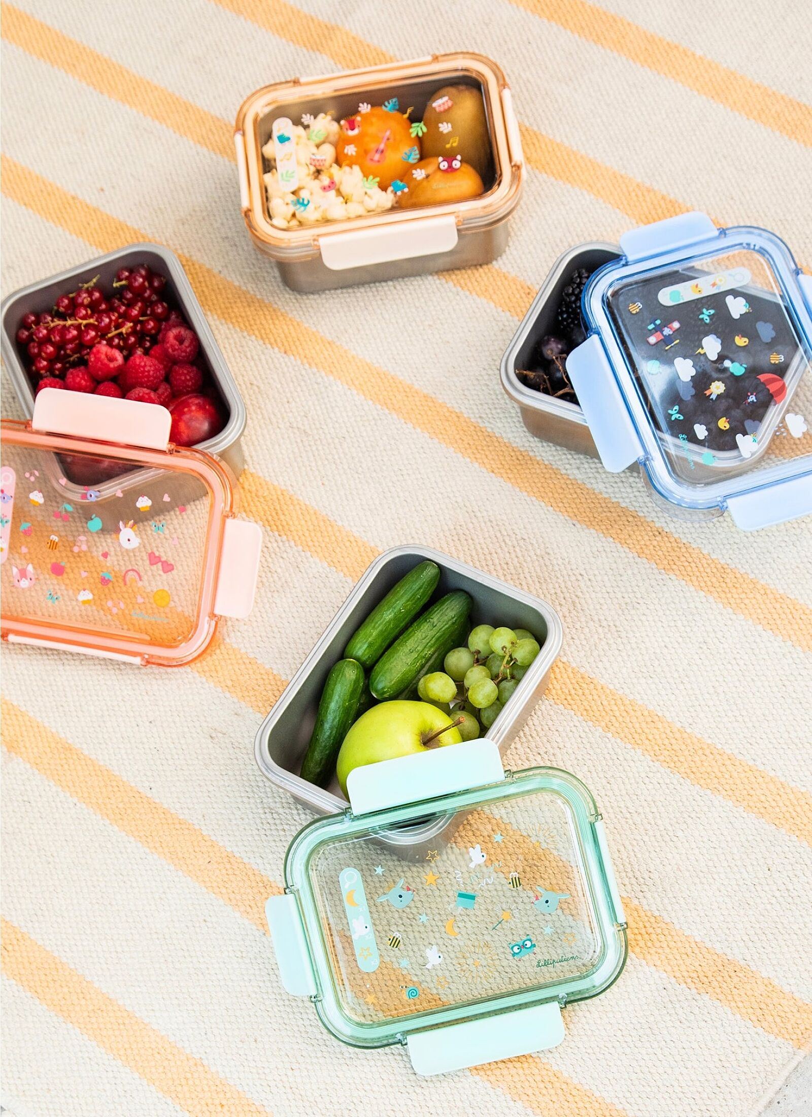 METAL LUNCH BOX JULES