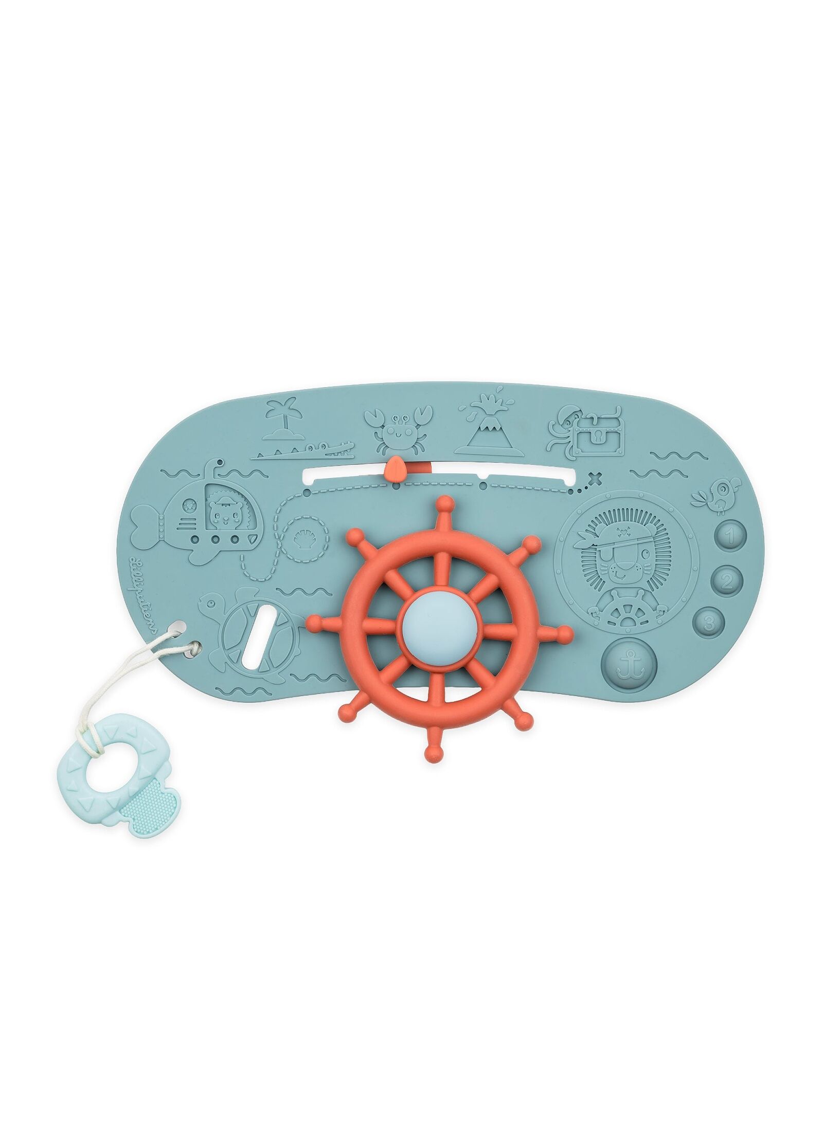 PIRATE SHIP STEERING WHEEL BATH TOY