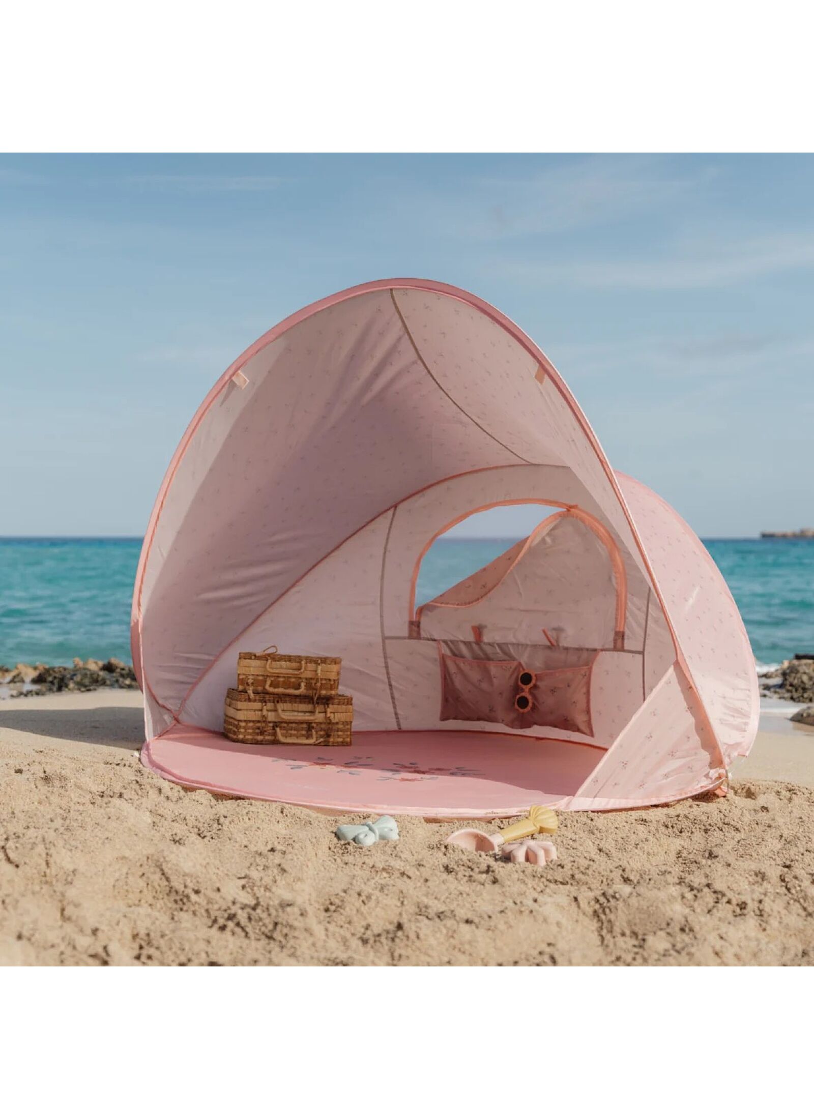 BABY BEACH TENT OCEAN DREAMS PINK