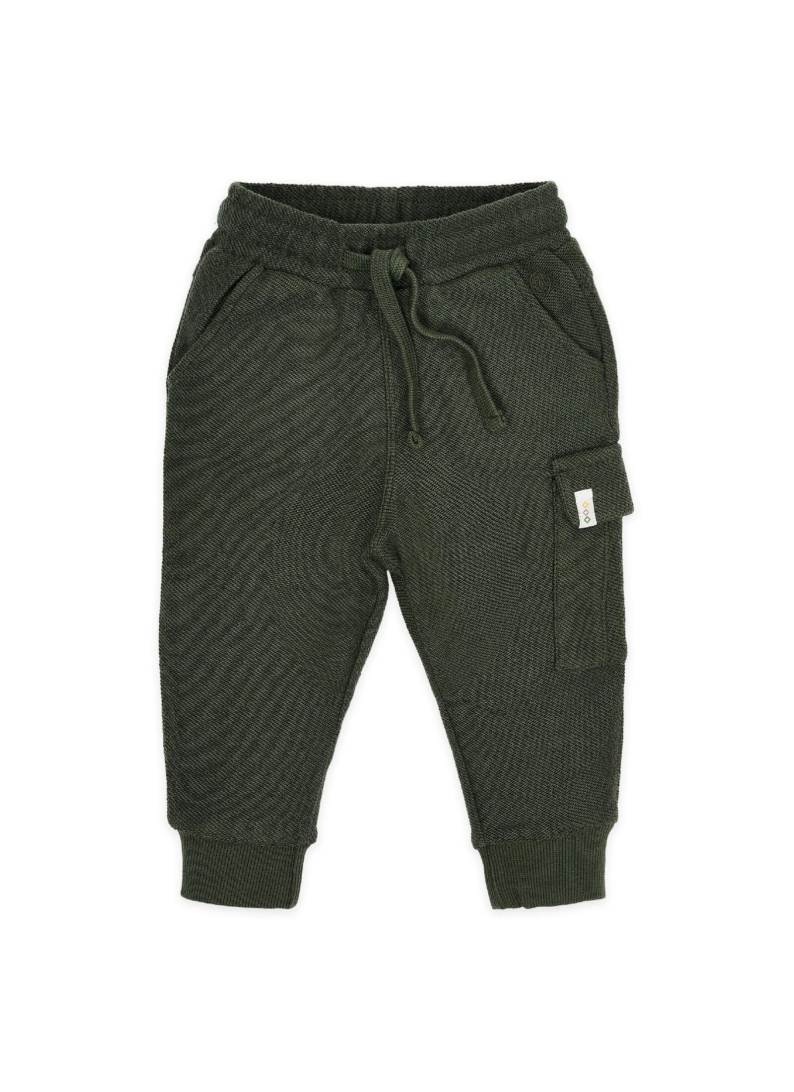 ORGANIC COTTON PANTS DEEP OLIVE