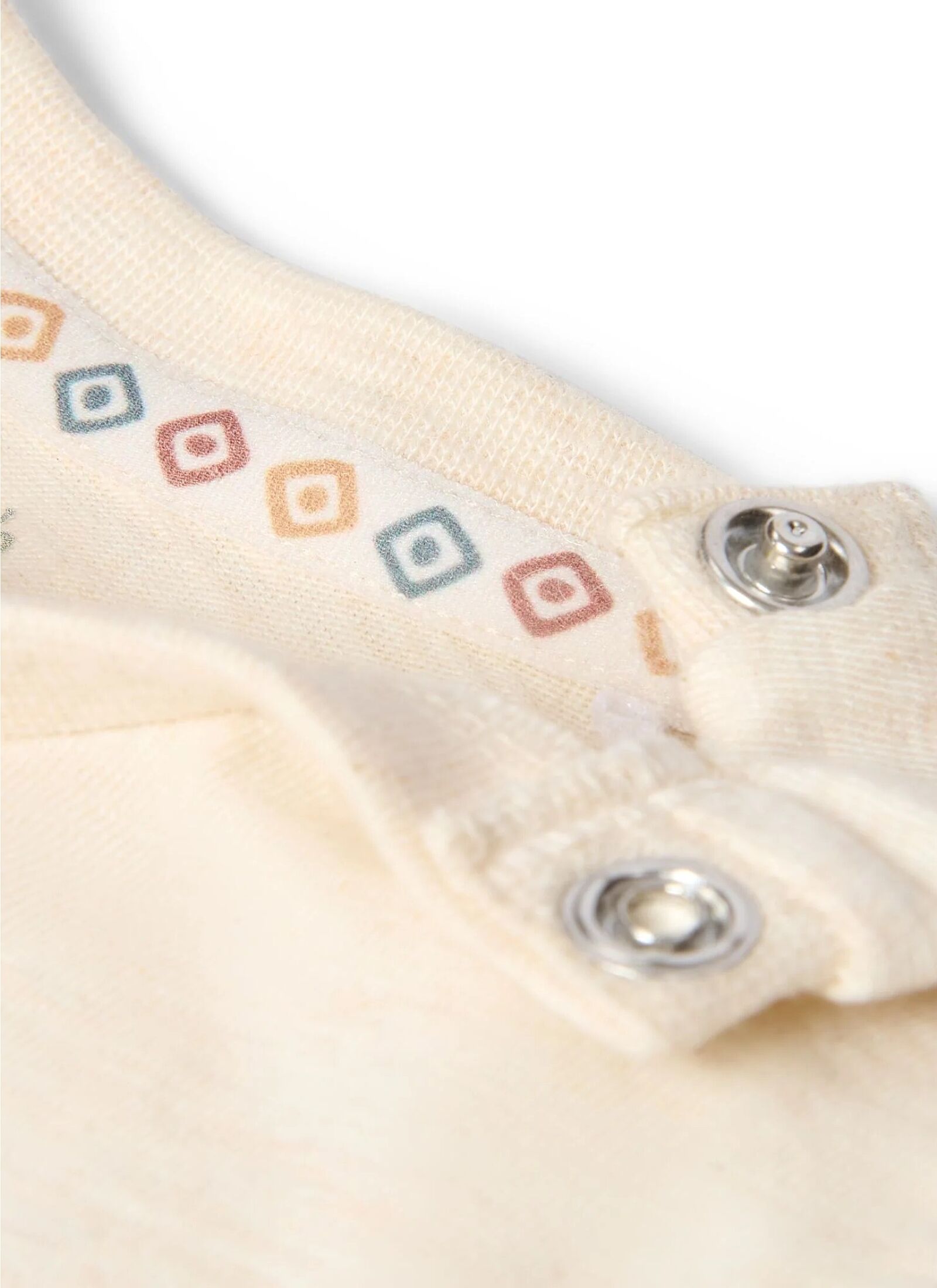 ORGANIC COTTON LONG SLEEVE BLOUSE SAND MELEE