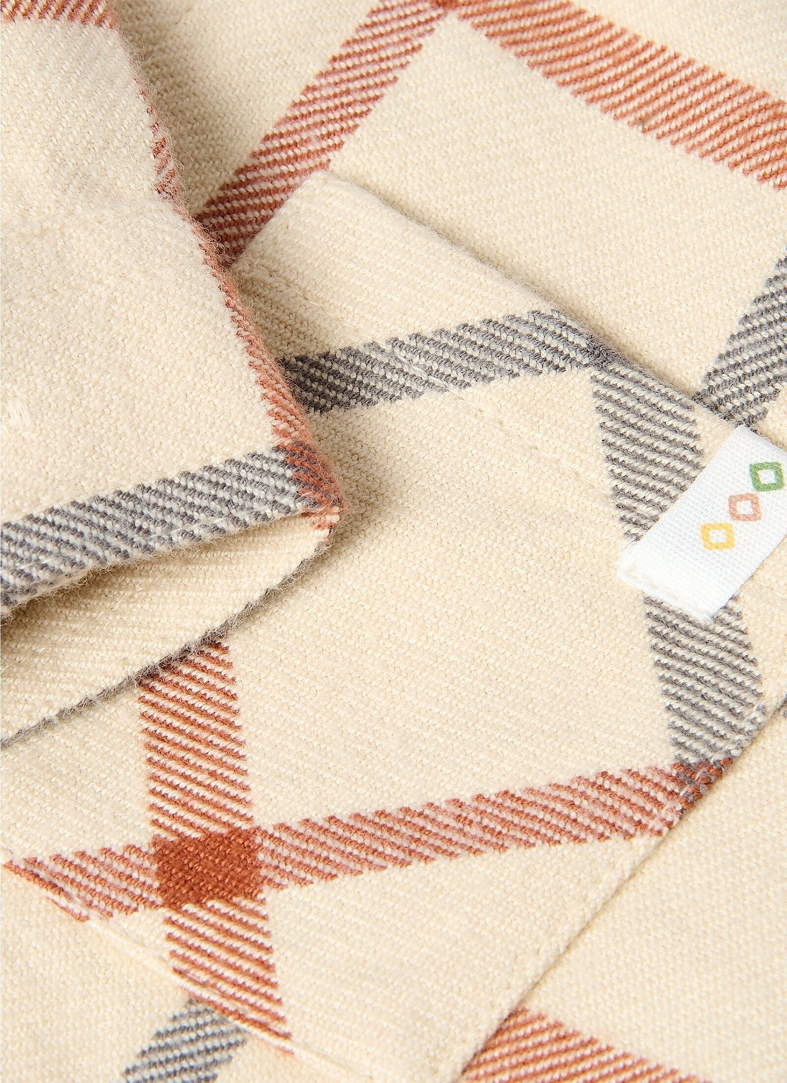 ORGANIC COTTON SHIRT SAFARI CHECK