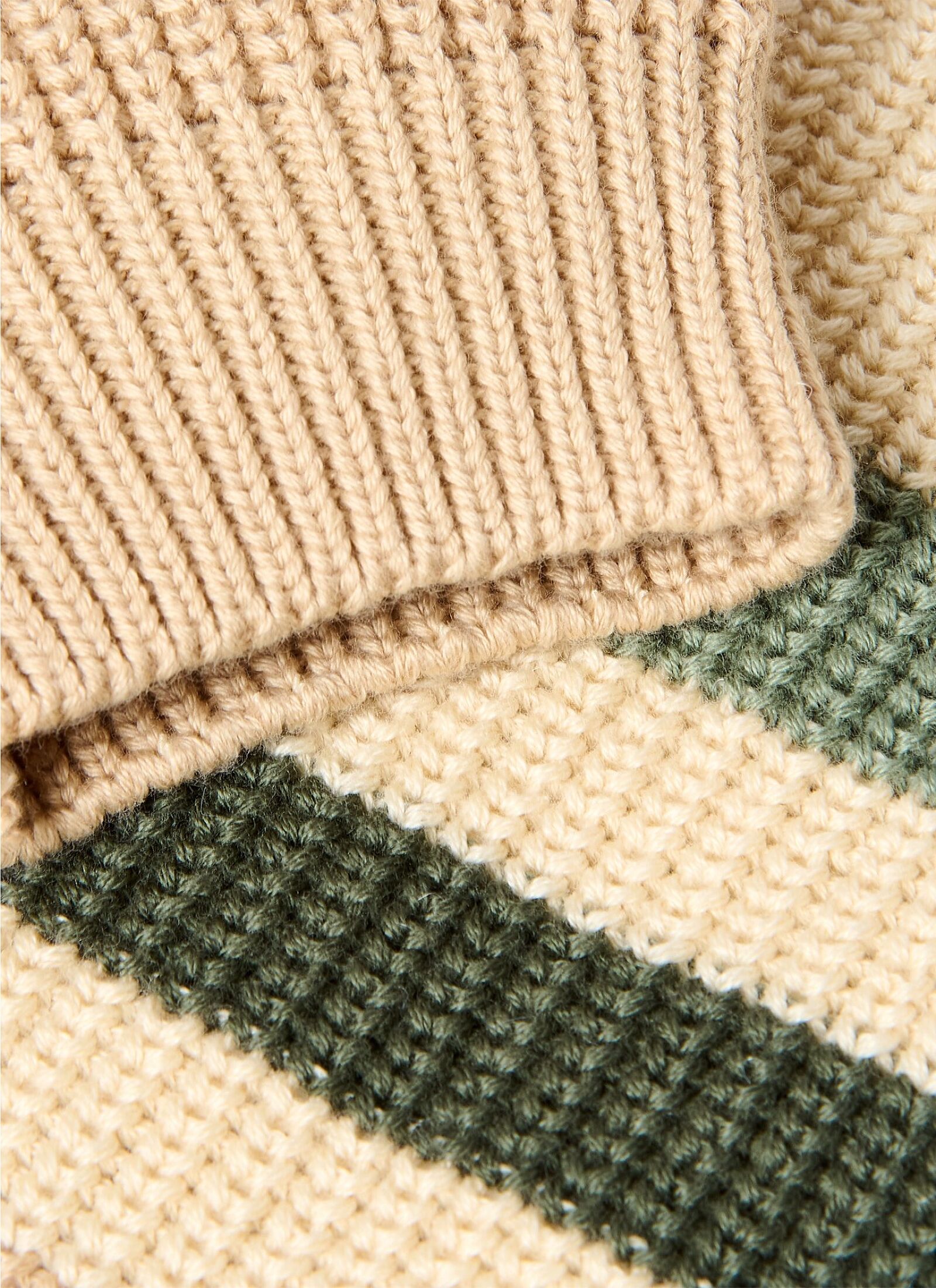ORGANIC COTTON SWEATER WARM TAUPE