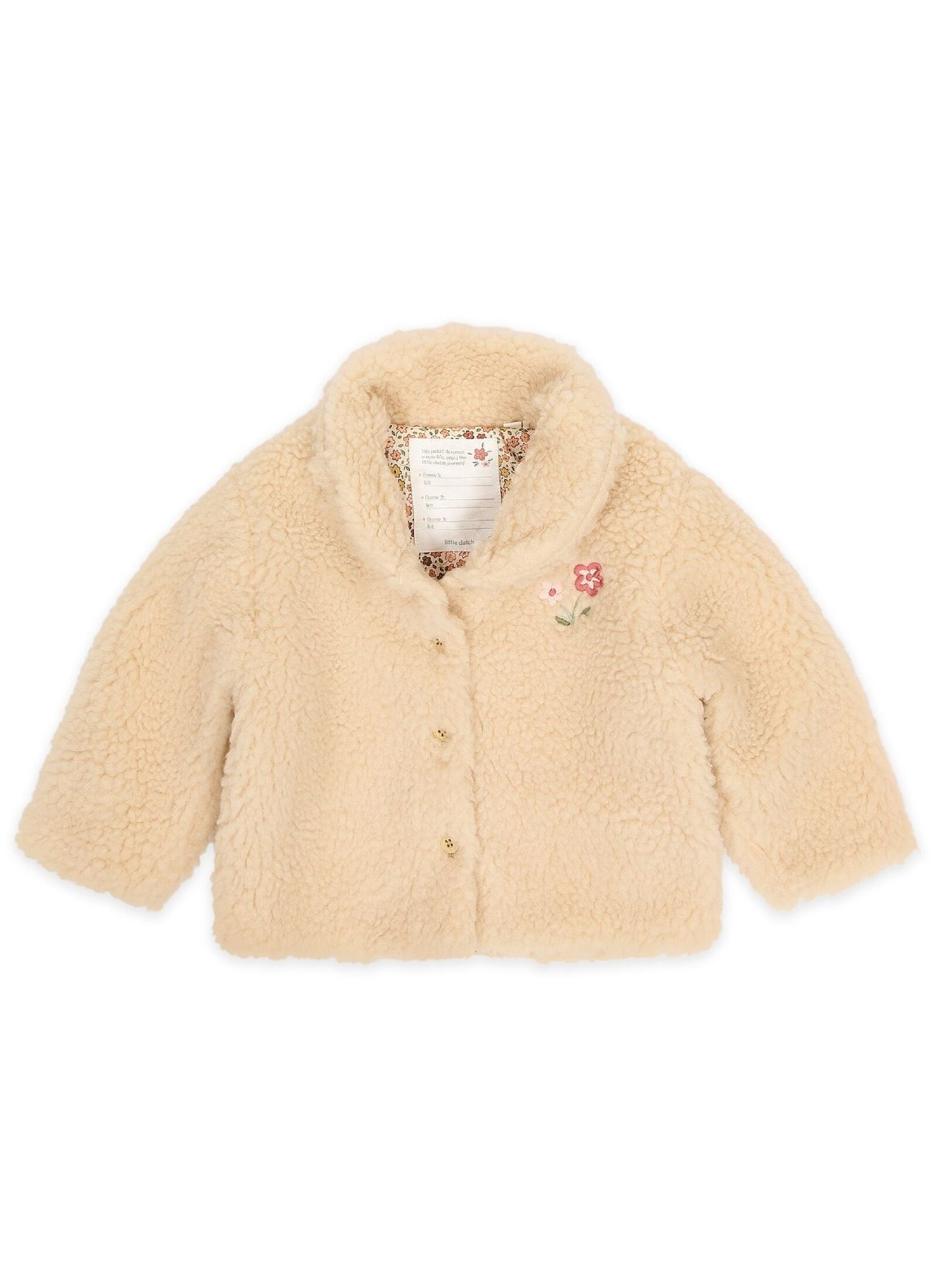 CARDIGAN TEDDY VANILLA