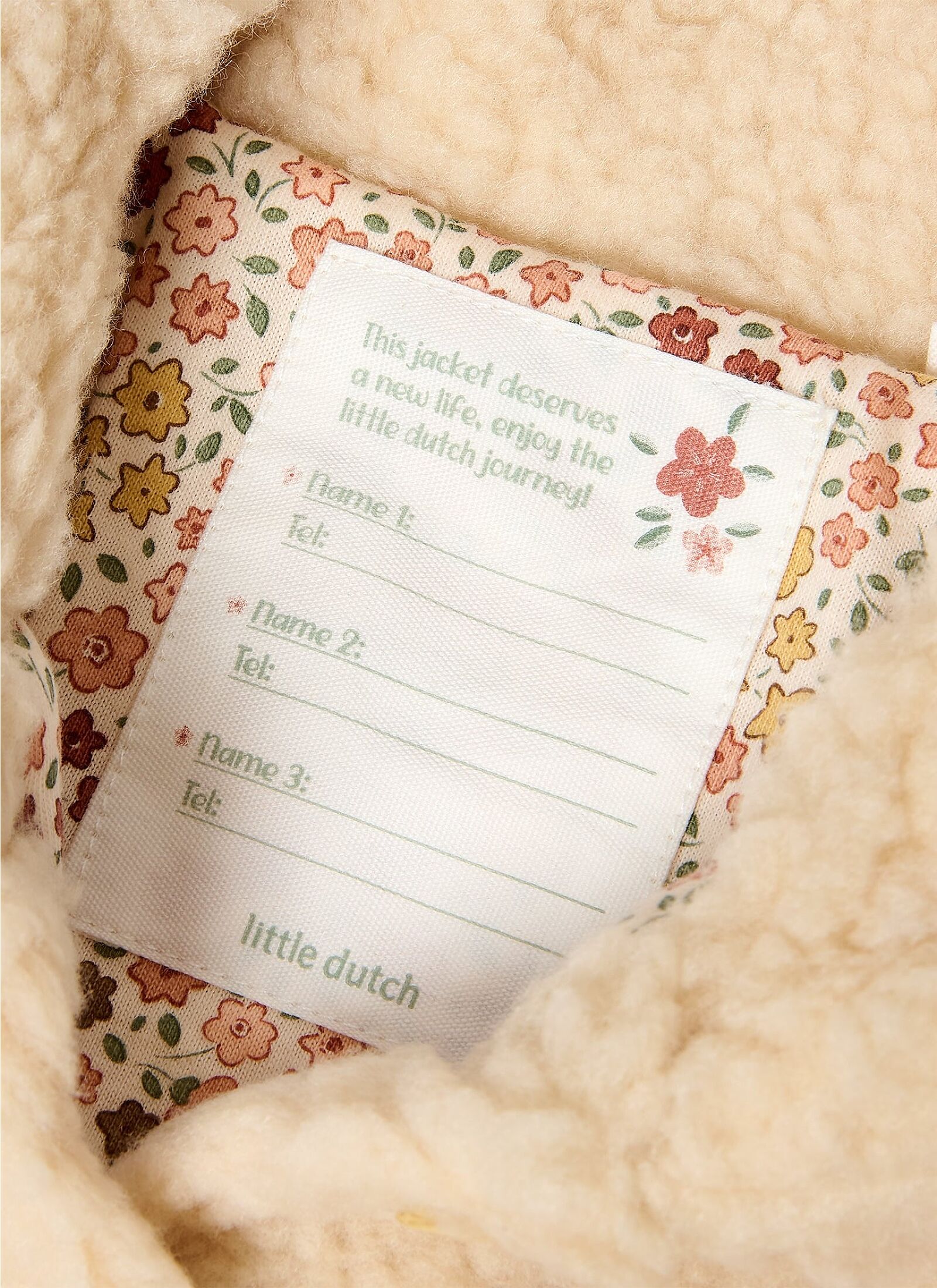 CARDIGAN TEDDY VANILLA