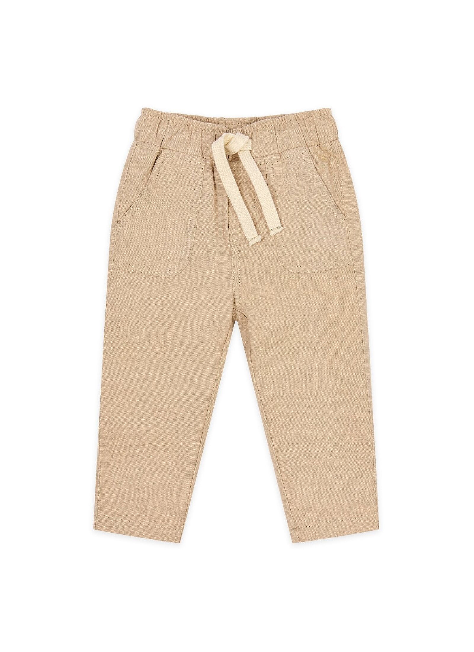 ORGANIC COTTON PANTS WARM TAUPE