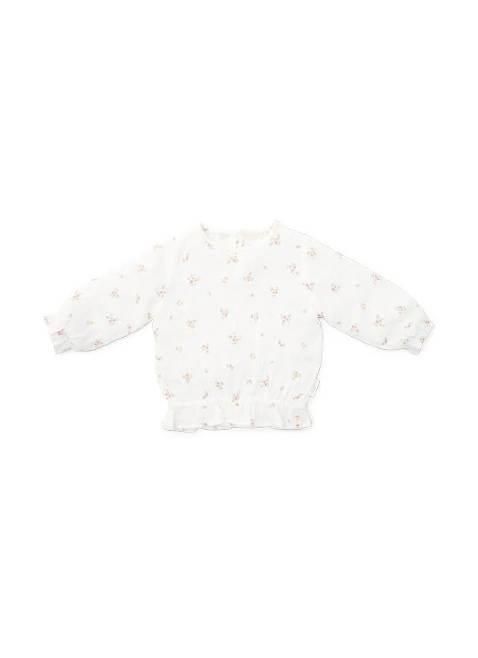 LONGSLEEVE T-SHIRT WHITE MEADOWS