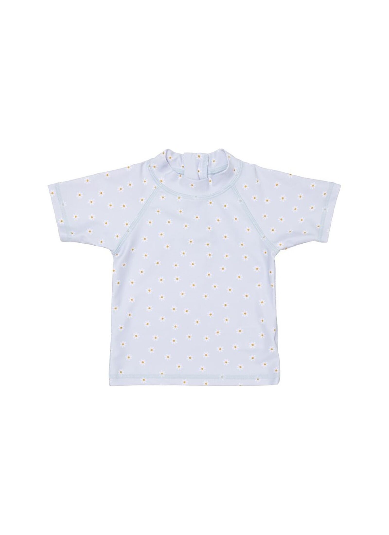 SWIM T-SHIRT DAISIES BLUE