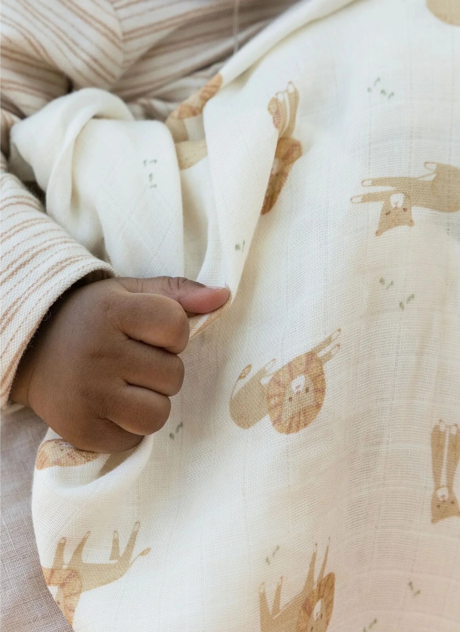 MUSLIN BLANKET (120X120) SAFARI LEO