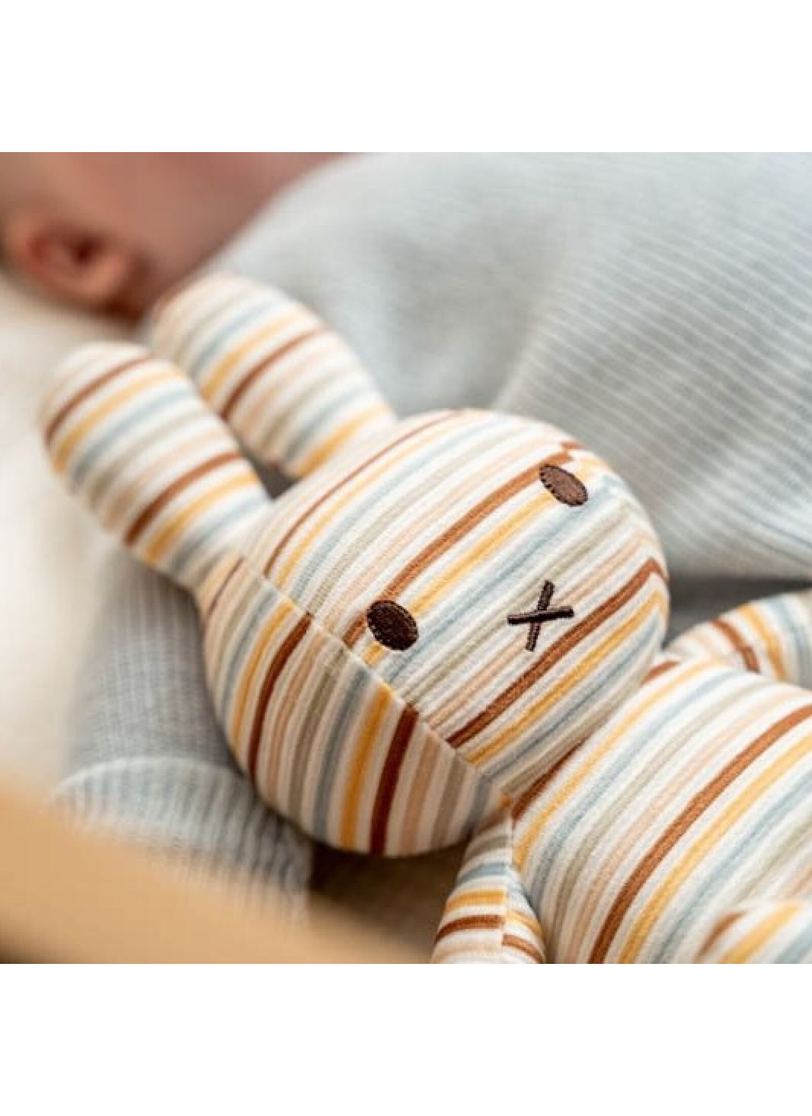 SOFT TOY 35CM MIFFY VINTAGE SUNNY STRIPES ALL-OVER