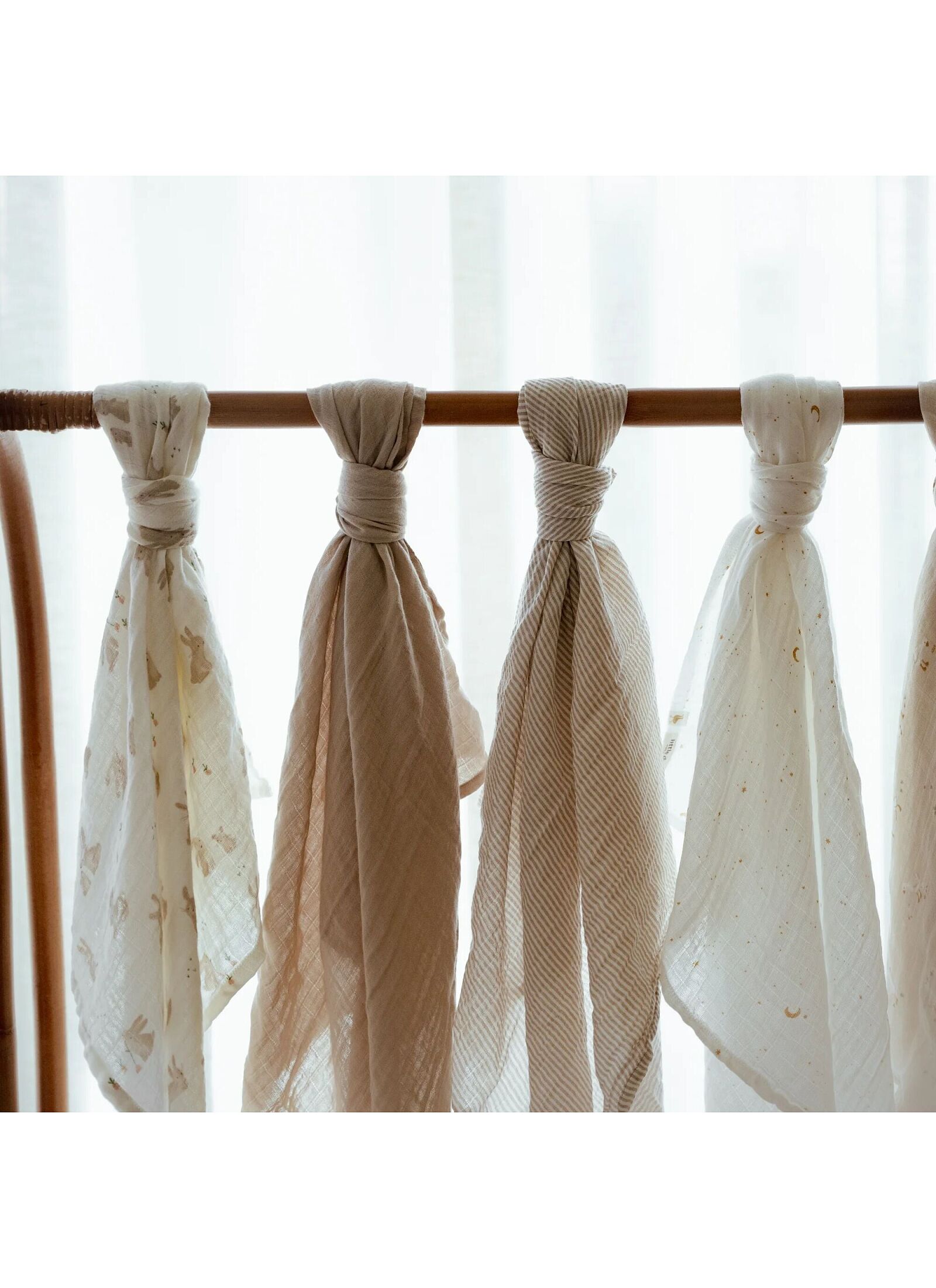 MUSLIN BLANKET (120X120) LITTLE GOOSE