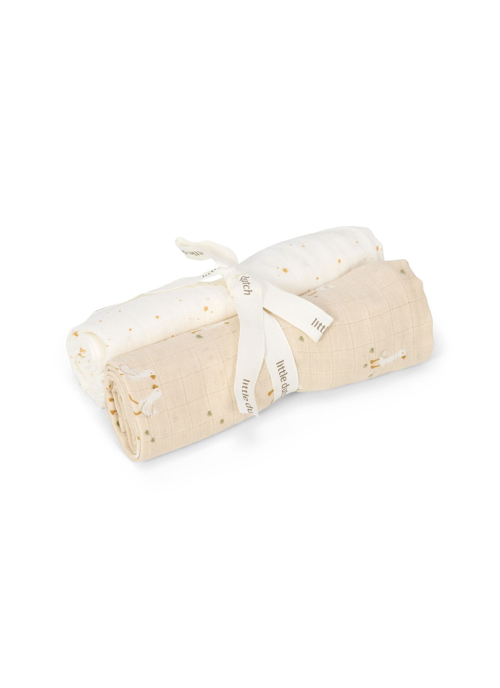 MUSLIN BLANKET (2PCS) LITTLE GOOSE