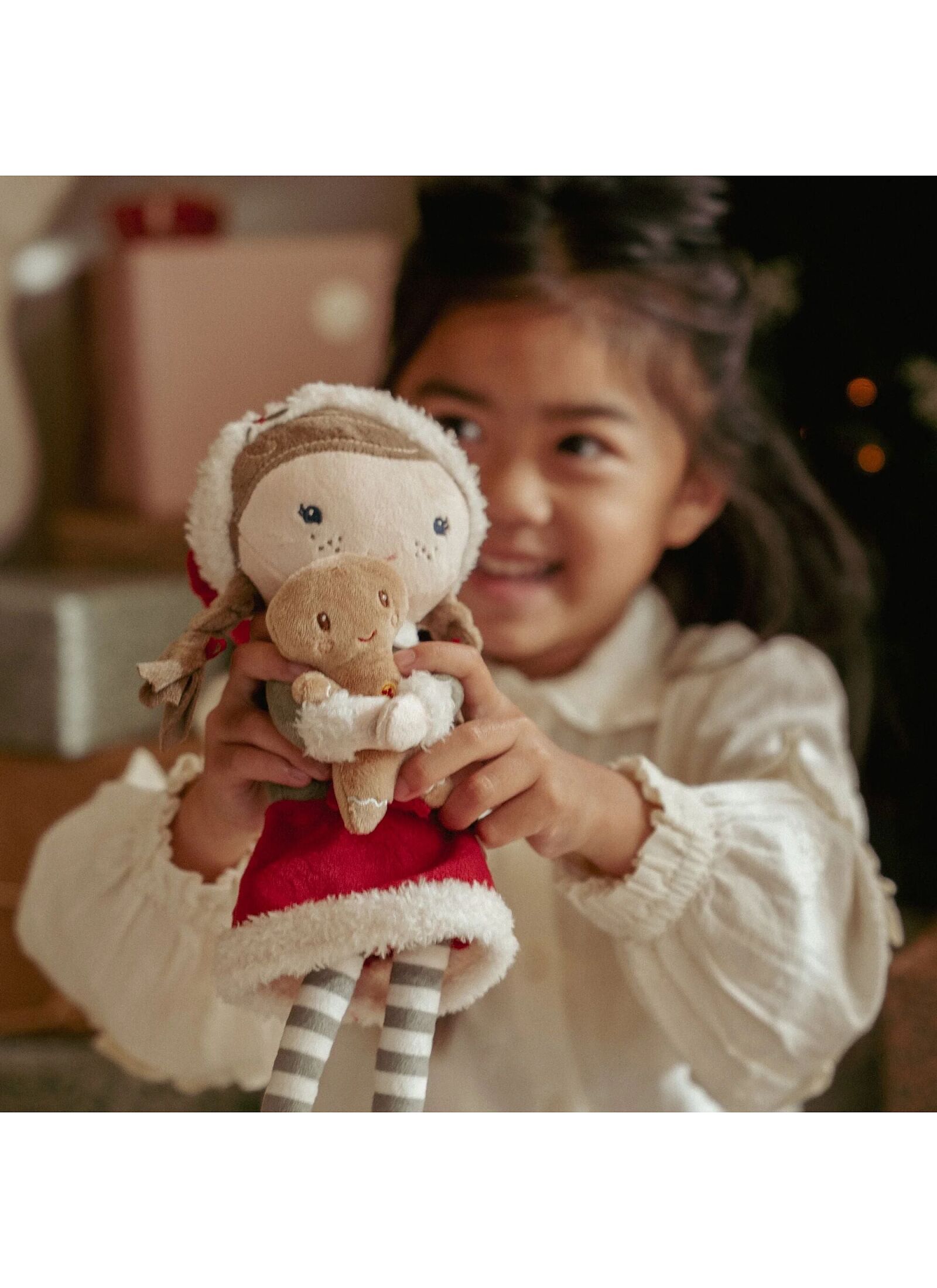LARGE MEDIUM DOLL CHRISTMAS ROSA