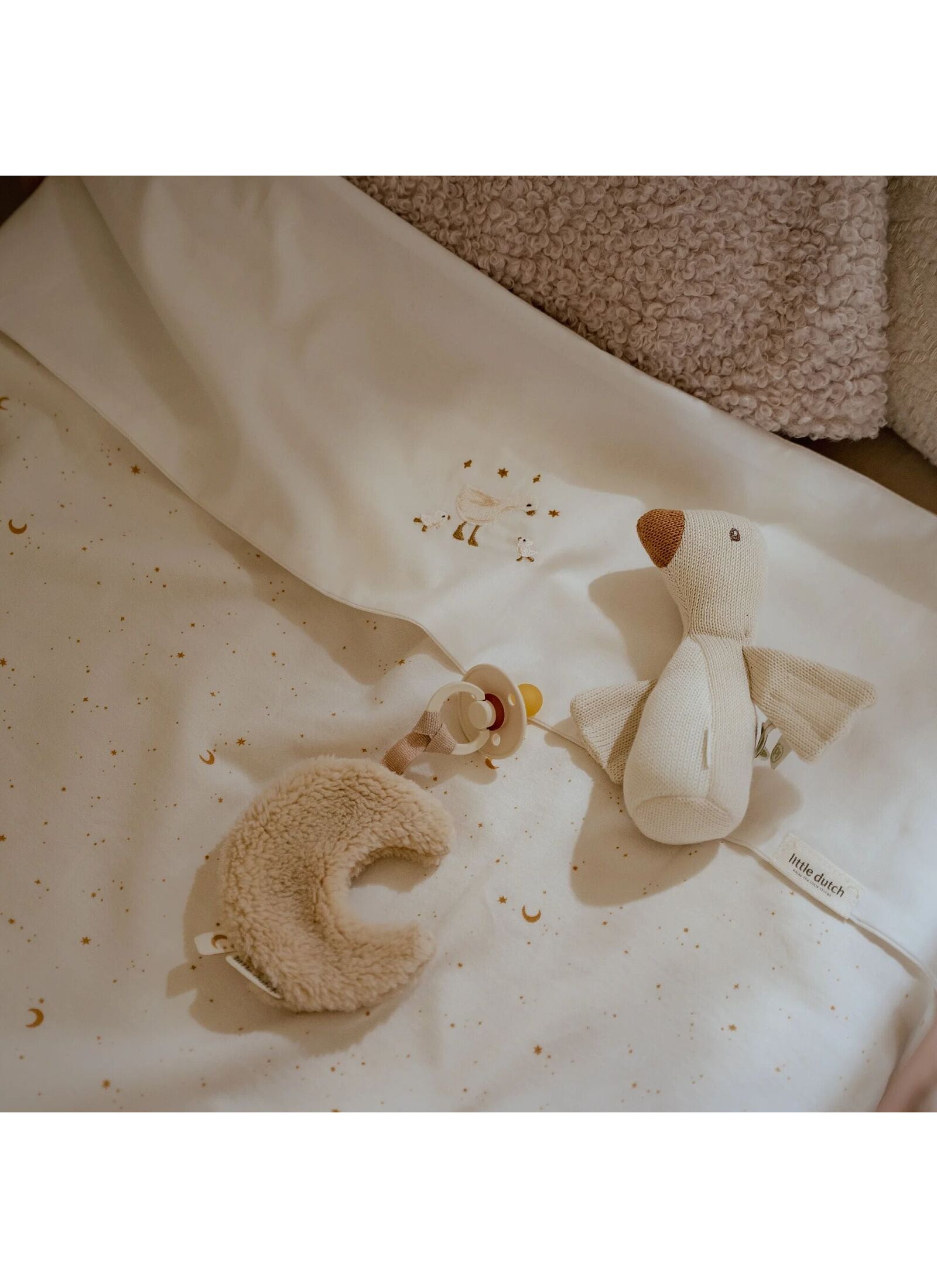CRADDLE SHEET LITTLE GOOSE