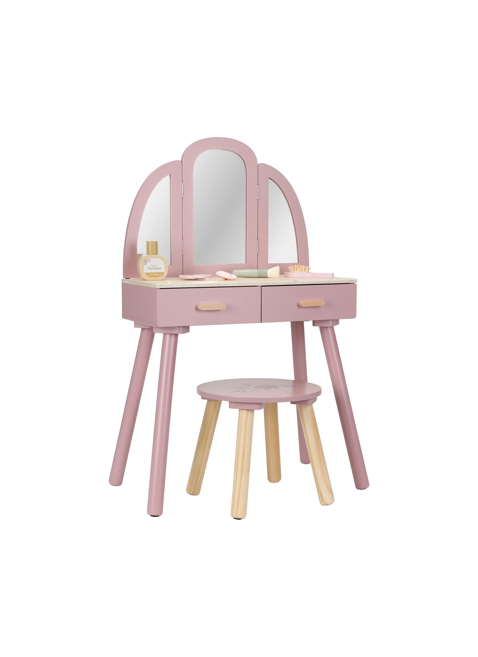 WOODEN TOY BOUDOIR PINK