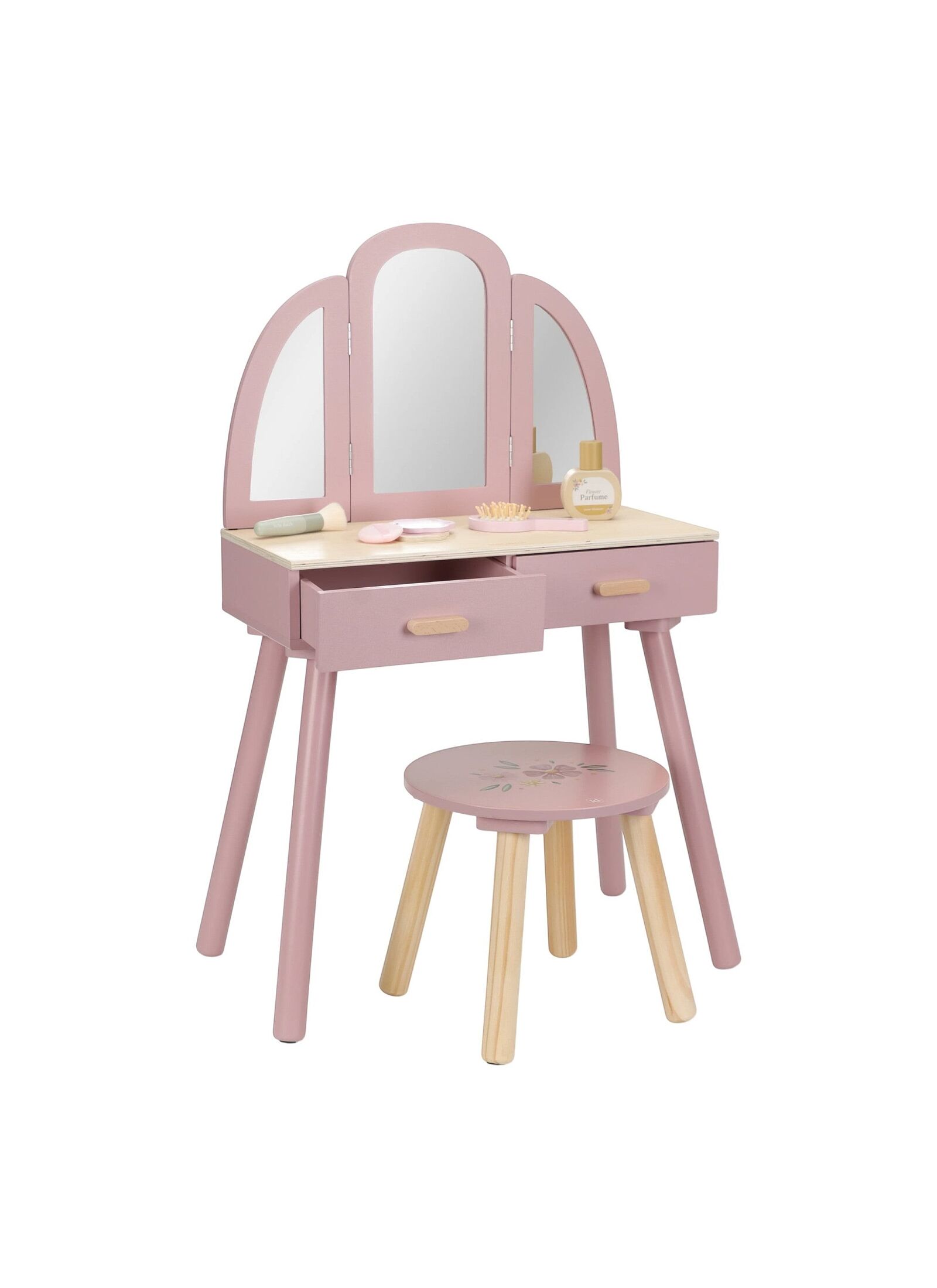 WOODEN TOY BOUDOIR PINK