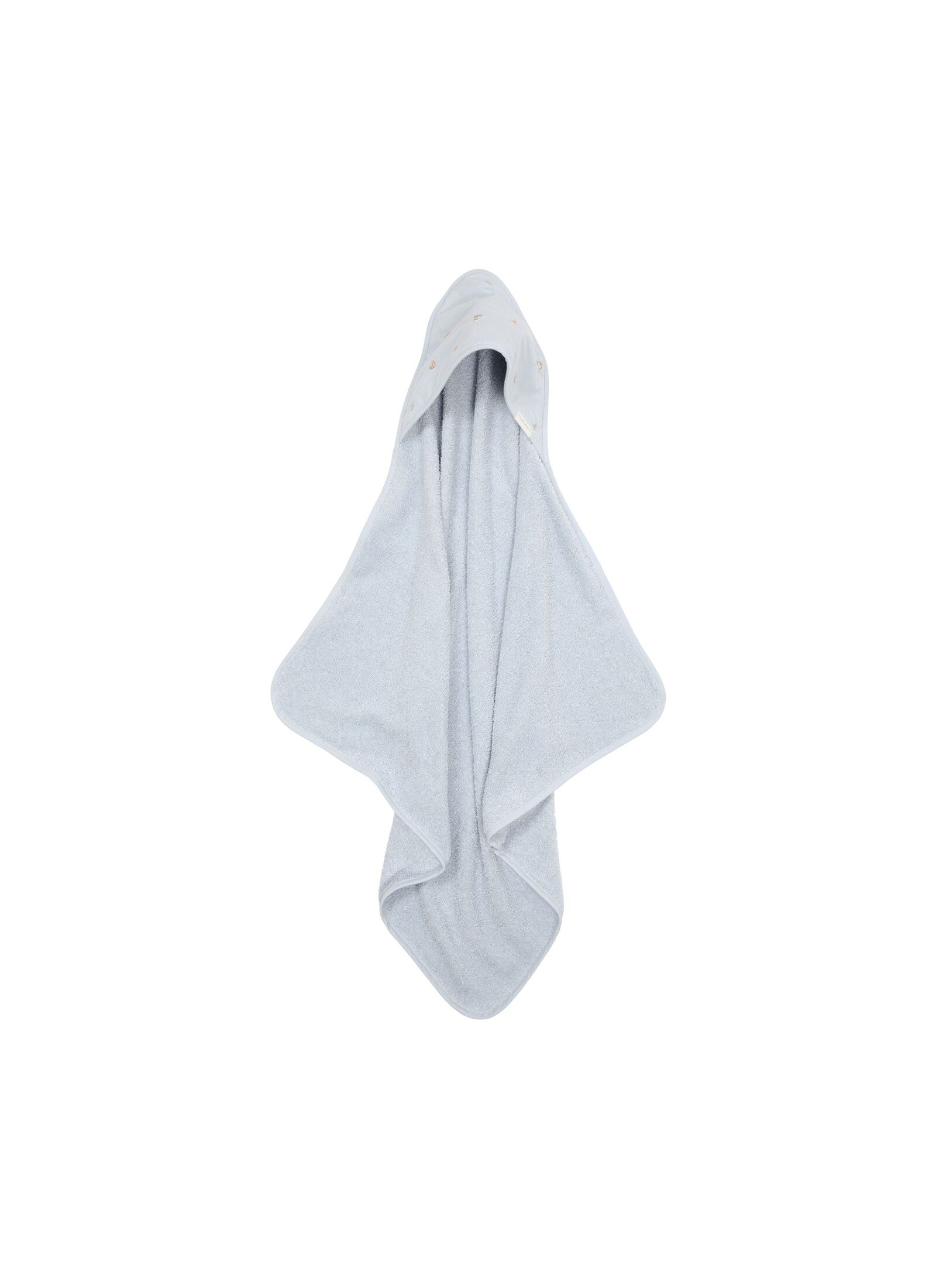 HOODED TOWEL BLUE