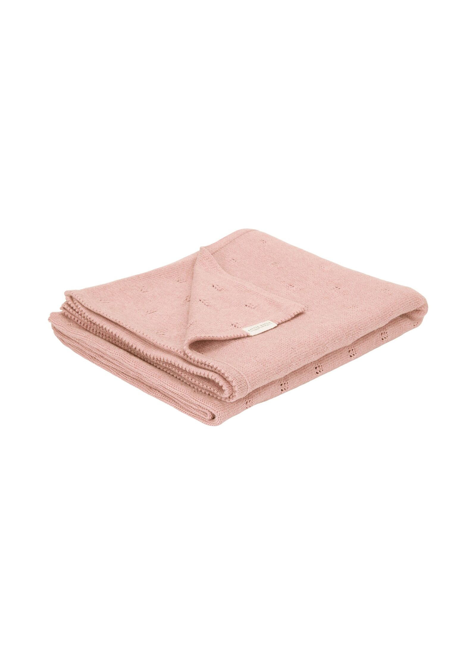 KNITTED CRIB BLANKET (110X140) PURE BLOSSOM