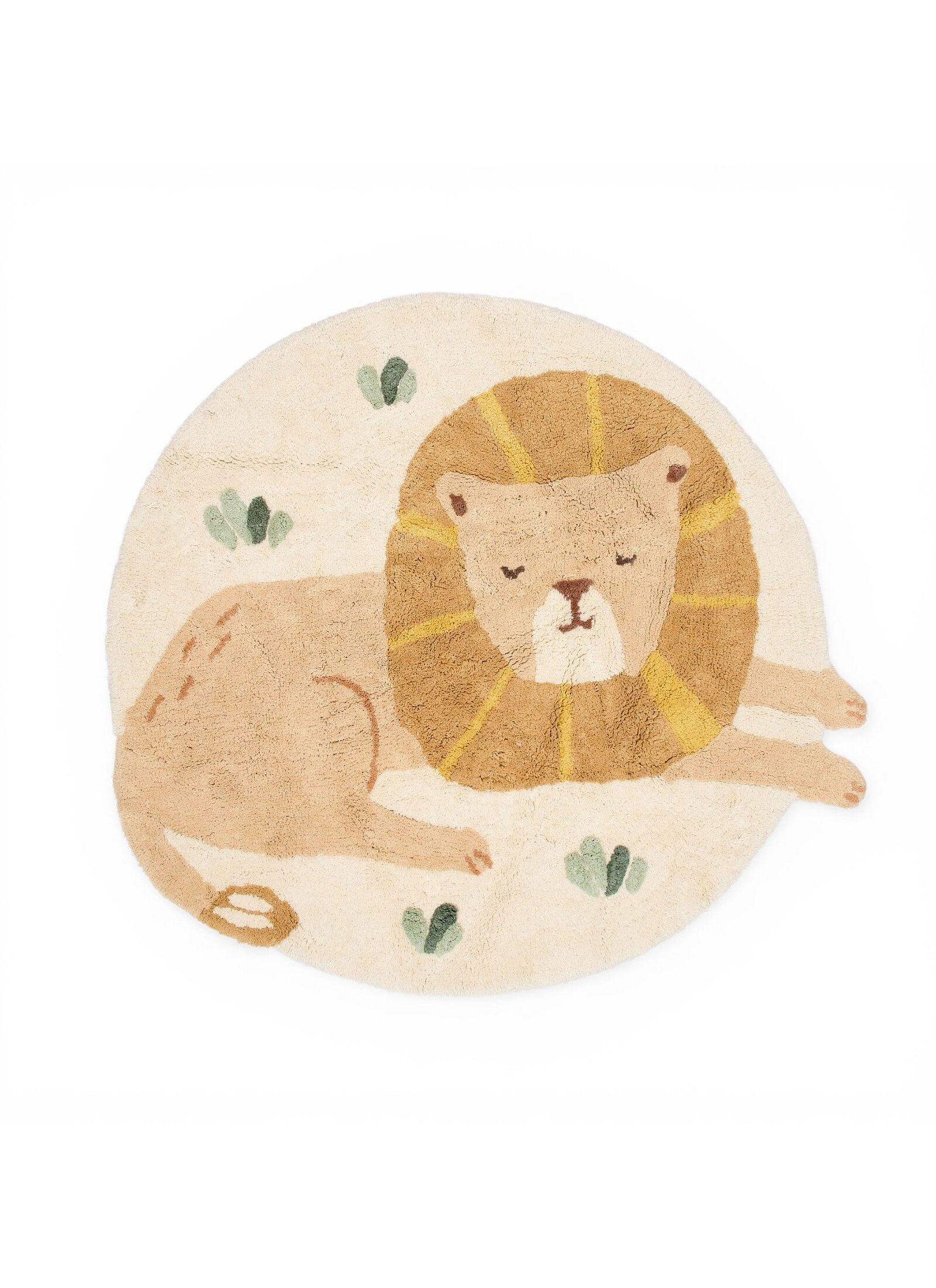 CARPET LION (110X117)