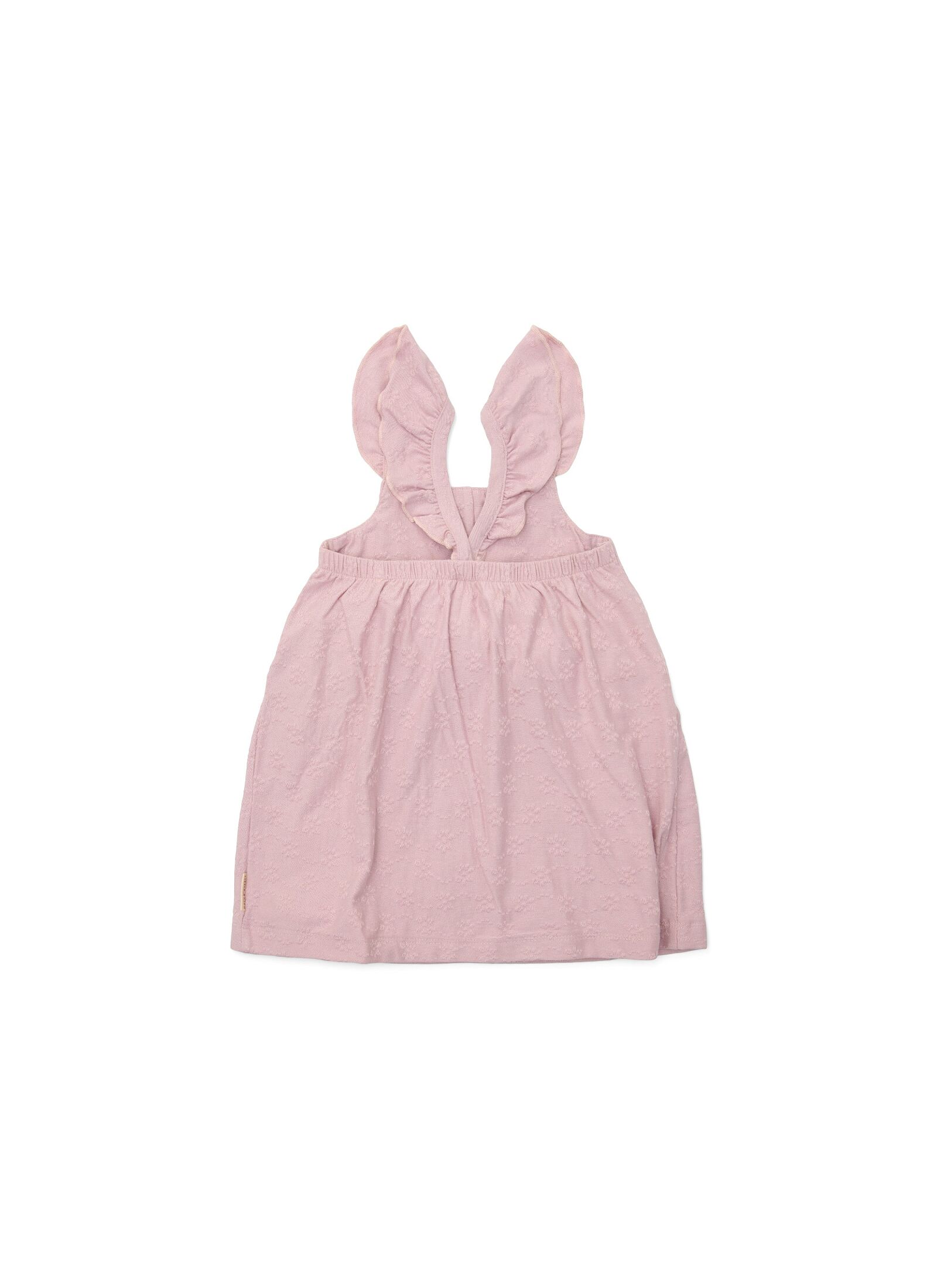 DRESS SLEEVELESS WITH RUFFLES LILAC