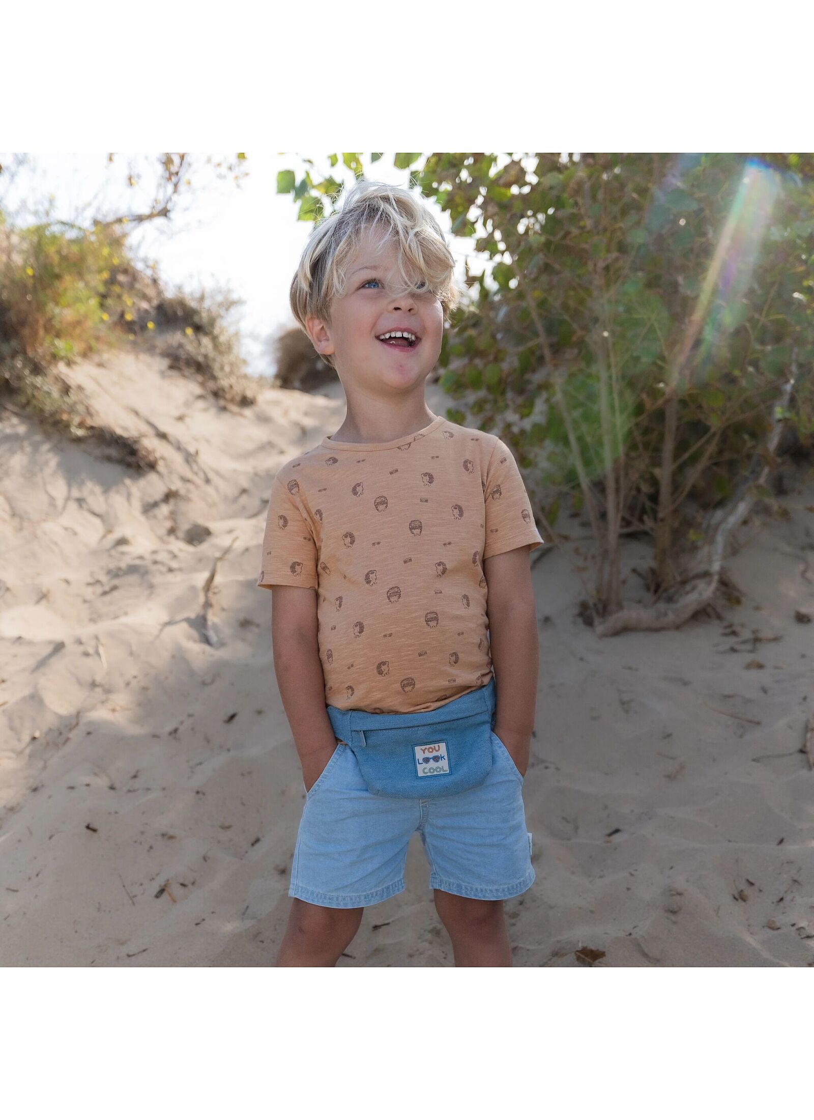 SHORTS BLUE DENIM