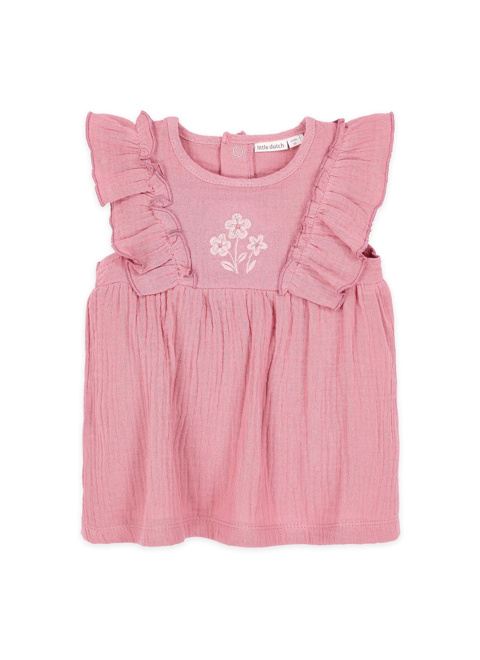 DRESS AND SHORTS SET PINK BLUSH