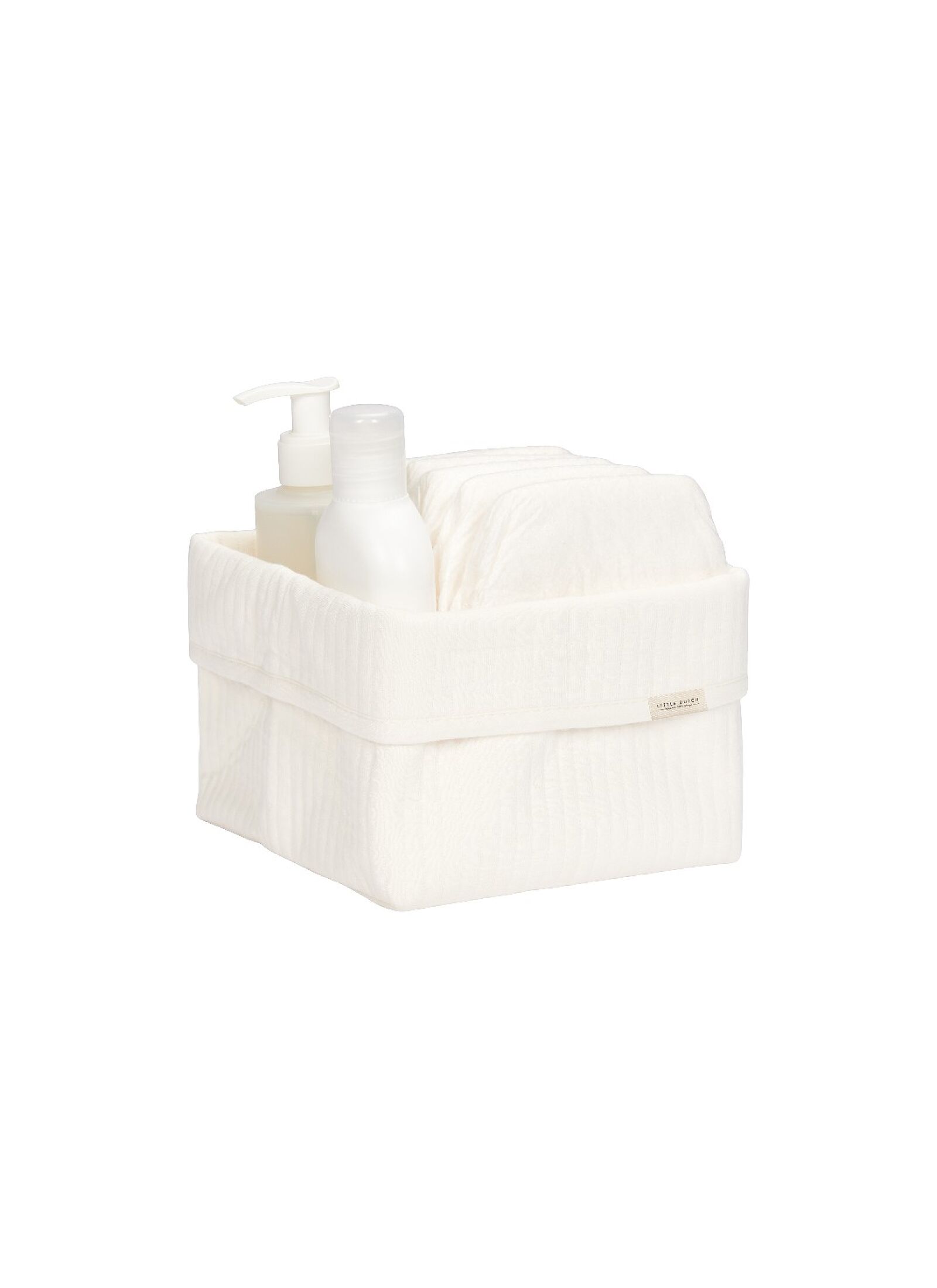 STORAGE BASKET PURE SOFT WHITE SMALL