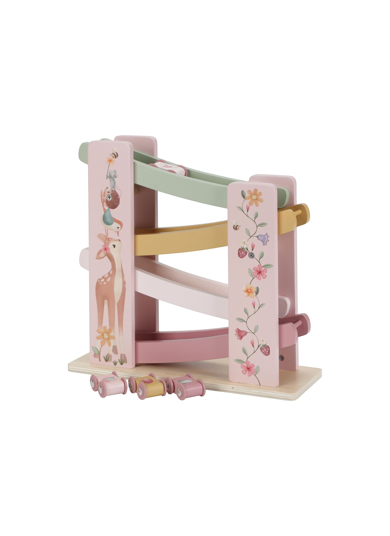 WOODEN RAMP RACE TRACK FAIRY GARDEN