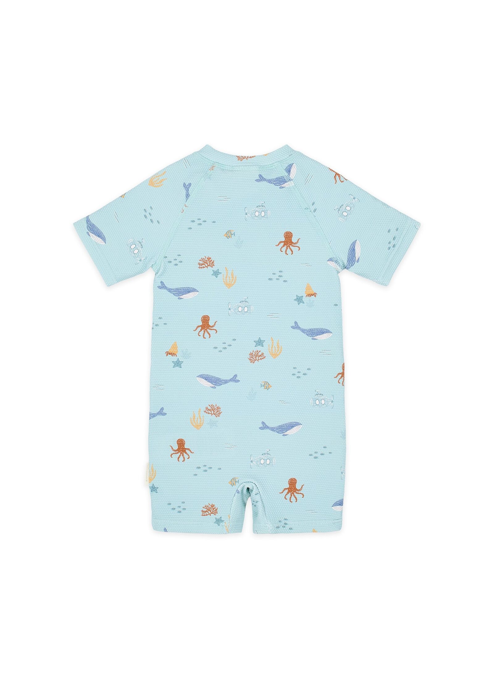 SHORT SLEEVE BATHSUIT OCEAN FRIENDS