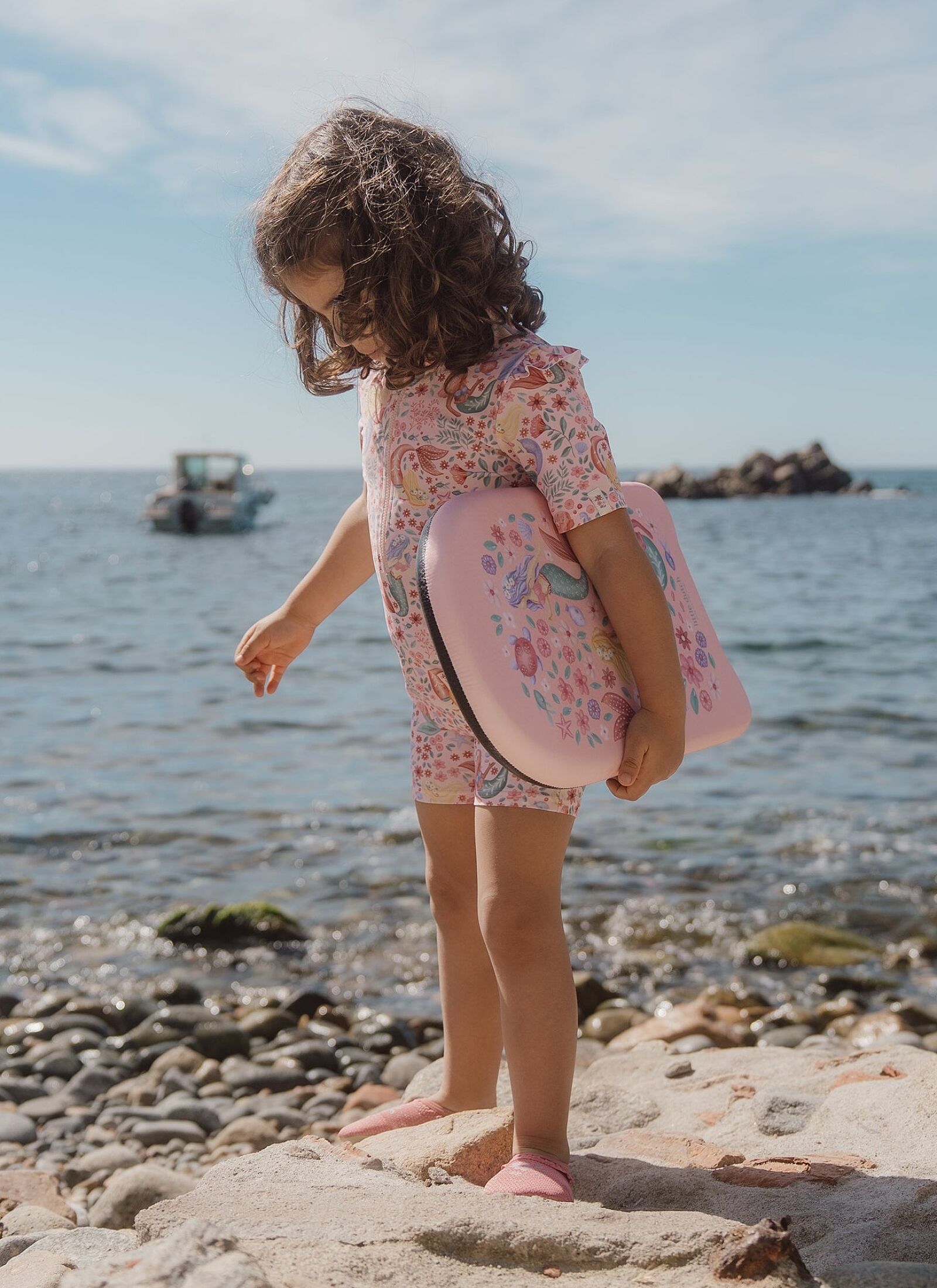 SHORT SLEEVE BATHSUIT DREAMY MERMAID