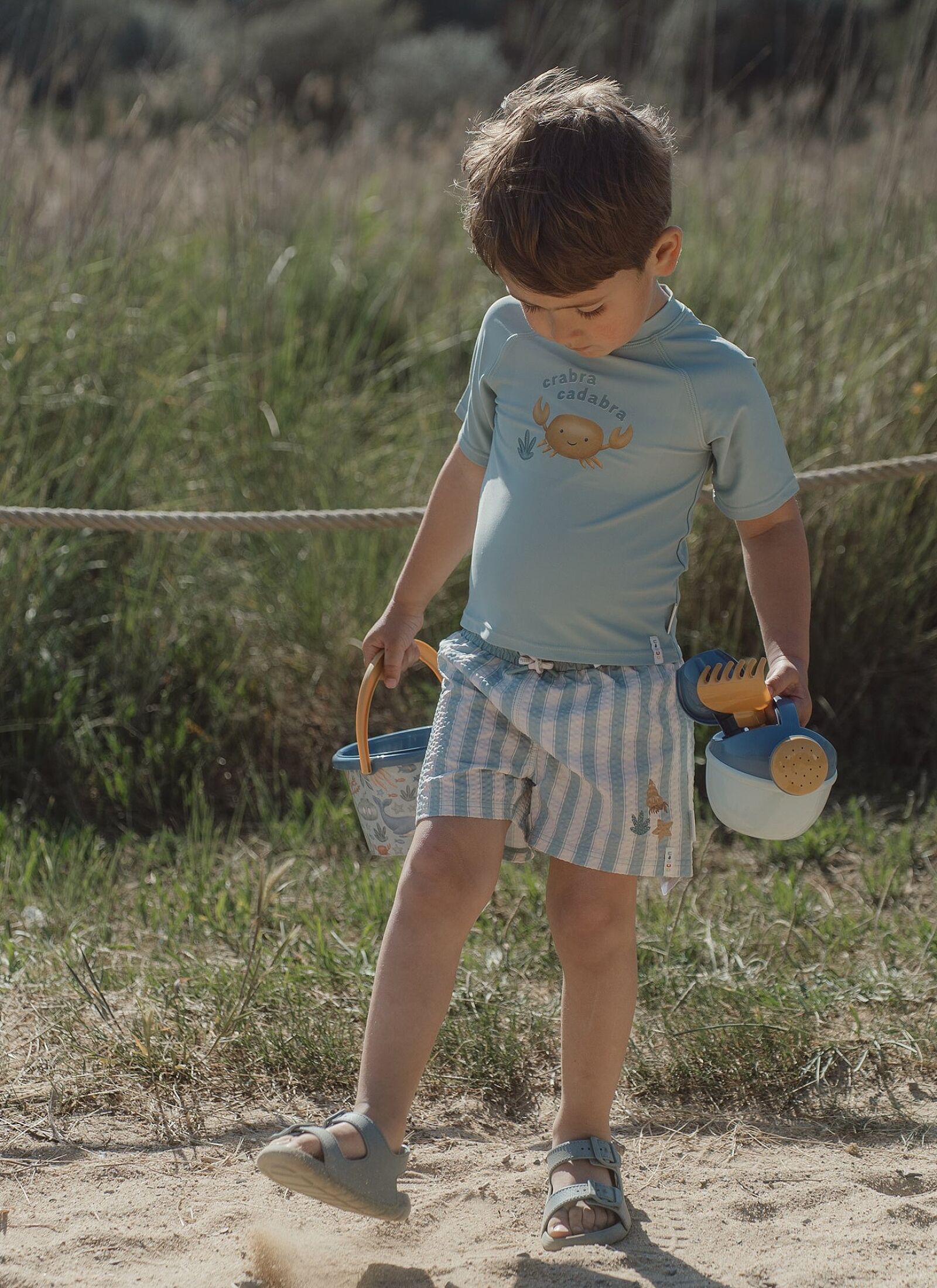 SWIM T-SHIRT WITH SHORT SLEEVE OCEAN BREEZE