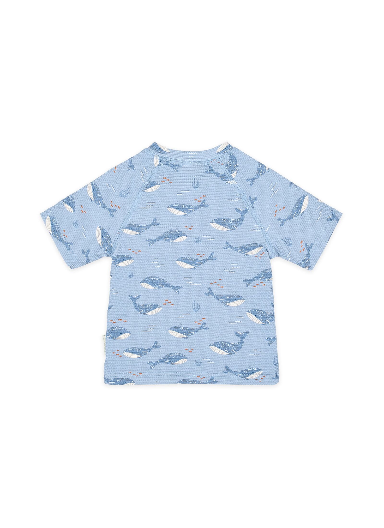 SWIM T-SHIRT WITH SHORT SLEEVE OCEAN SPLASH
