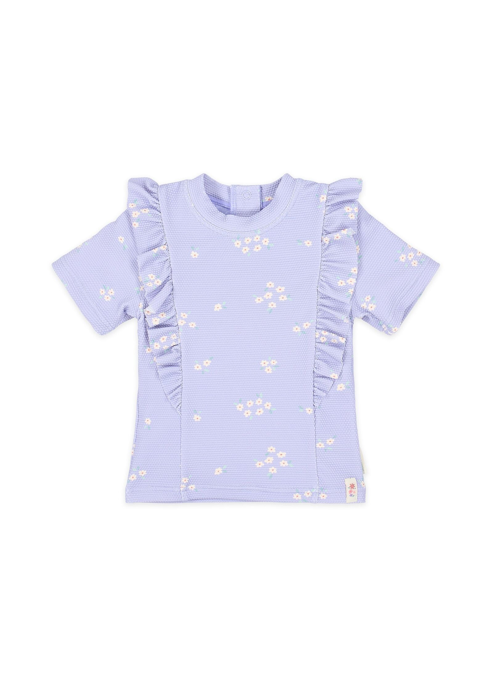 SET SHORT SLEEVED T-SHIRT AND BIKINI SWIMSUIT DREAMY LAVENDER