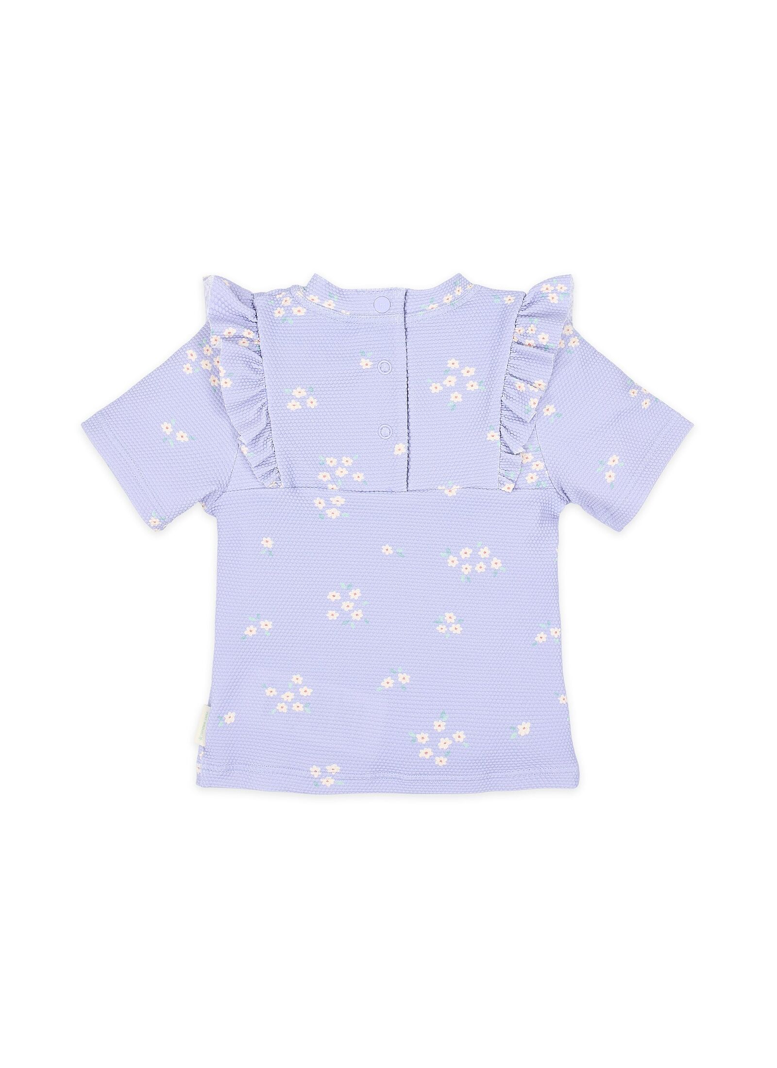 SET SHORT SLEEVED T-SHIRT AND BIKINI SWIMSUIT DREAMY LAVENDER